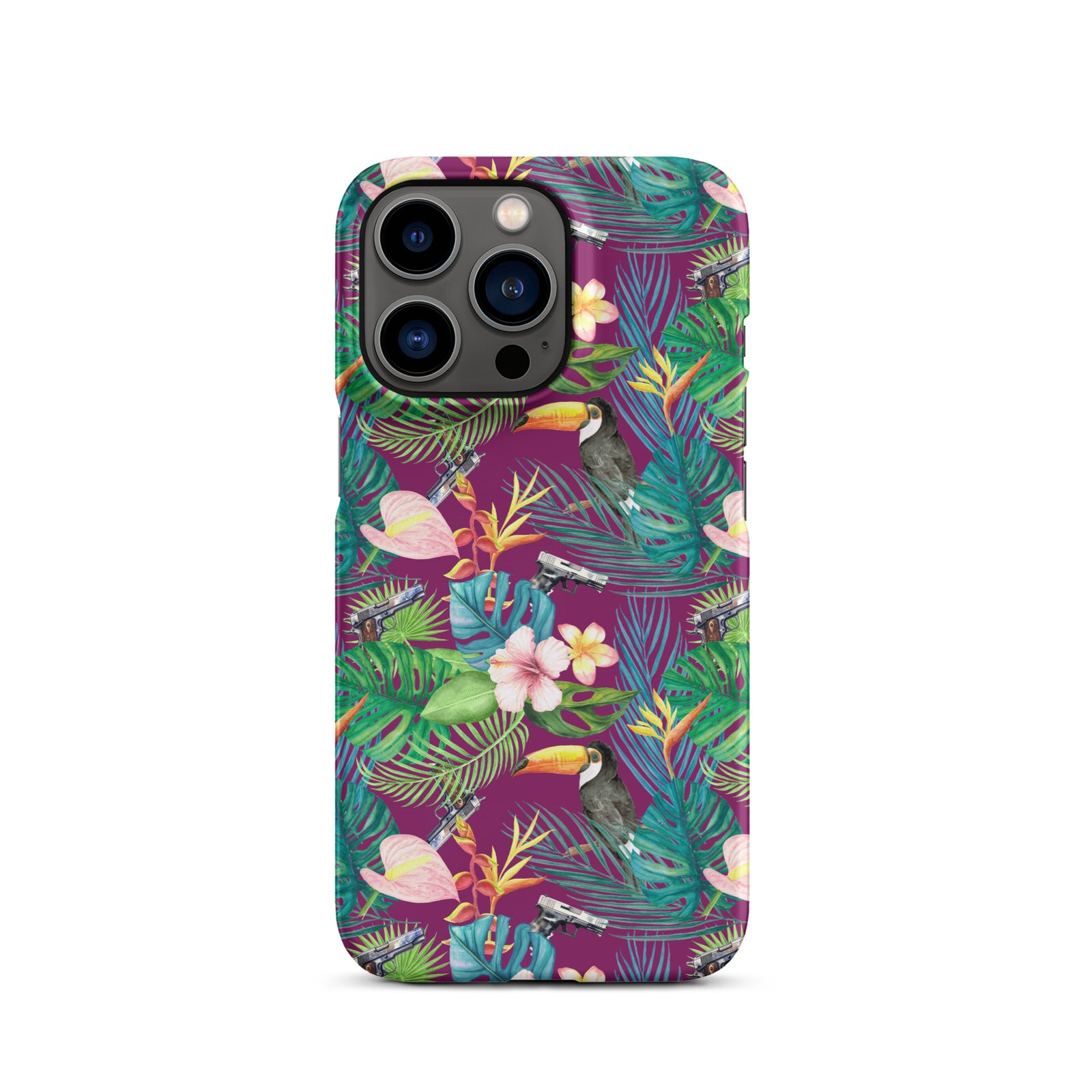 Hibiscus Bang Bang Hawaiian Snap case for iPhone®
