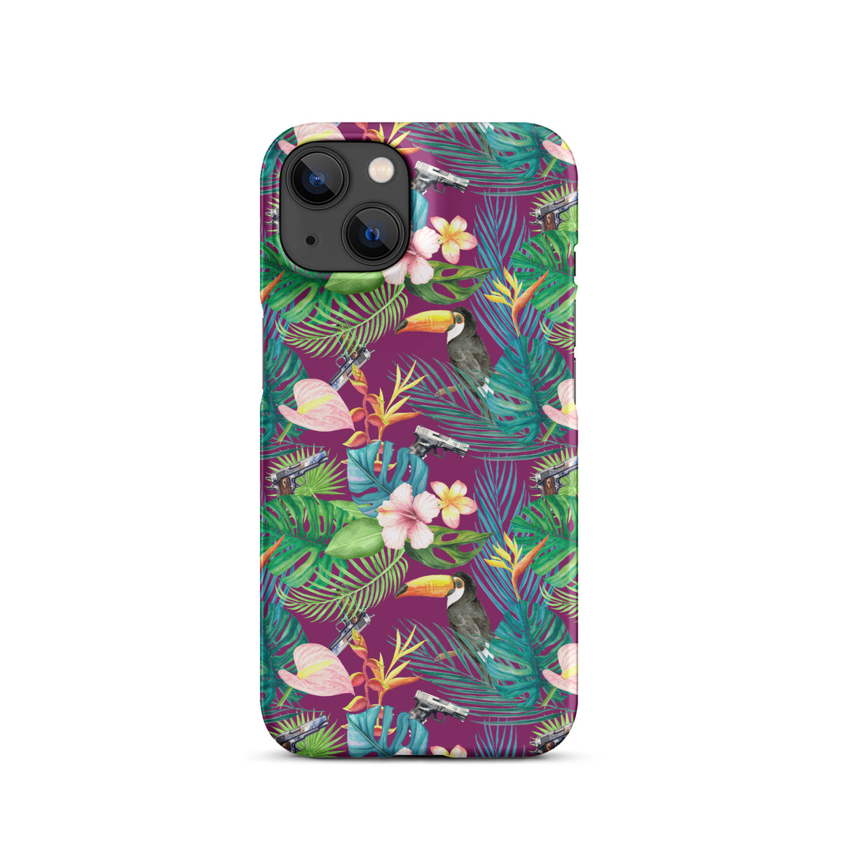 Hibiscus Bang Bang Hawaiian Snap case for iPhone®