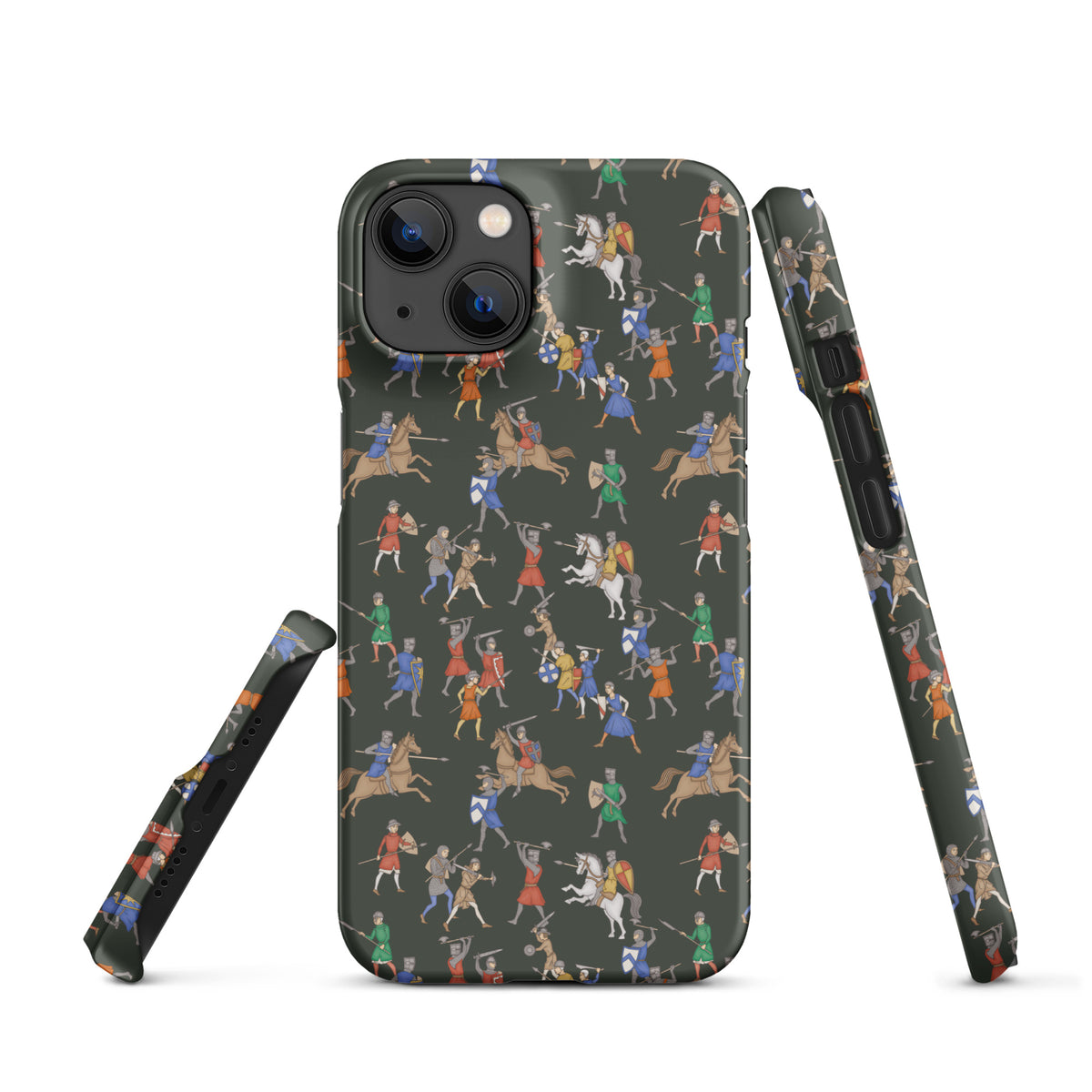 Medieval Battle Snap case for iPhone®