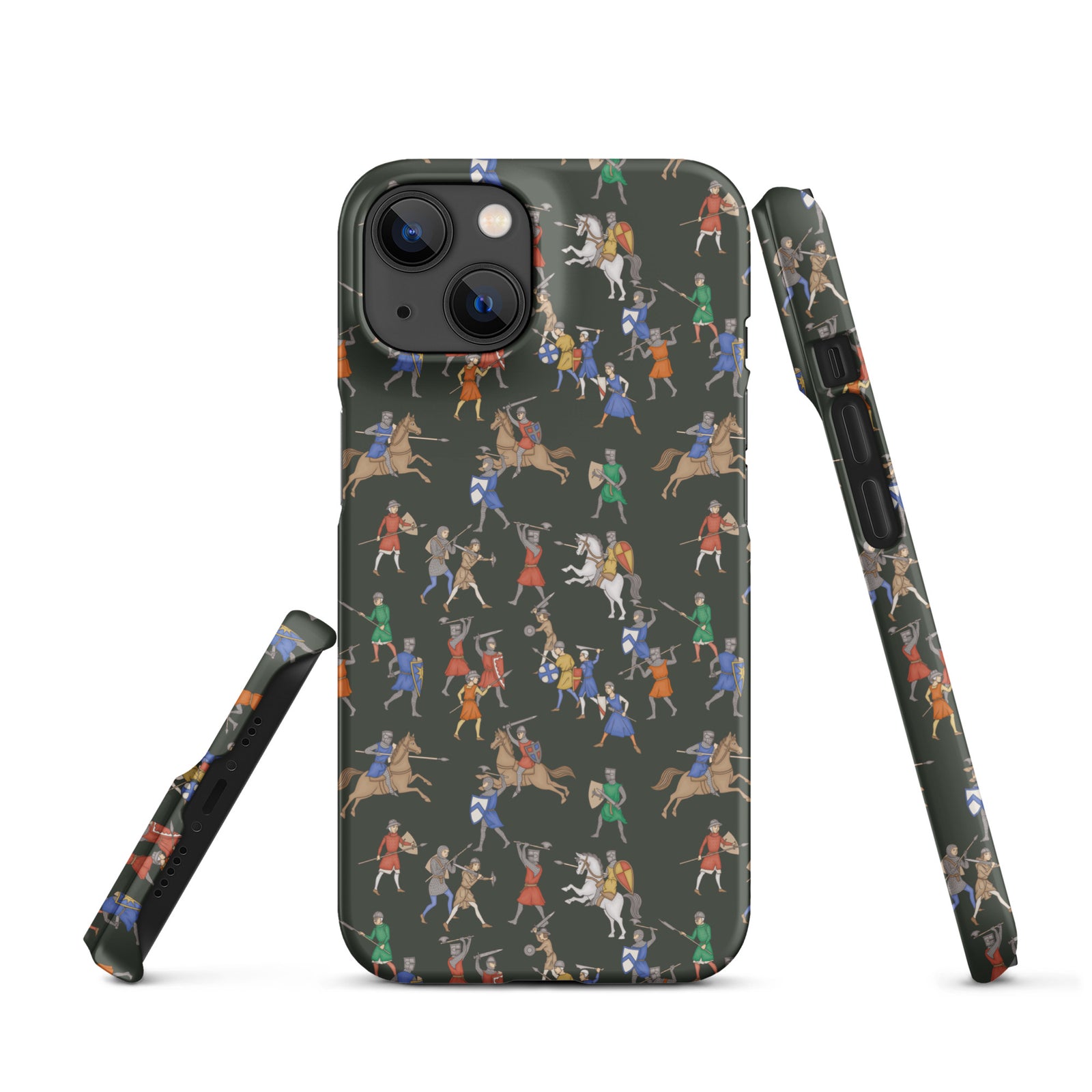 Medieval Battle Snap case for iPhone®
