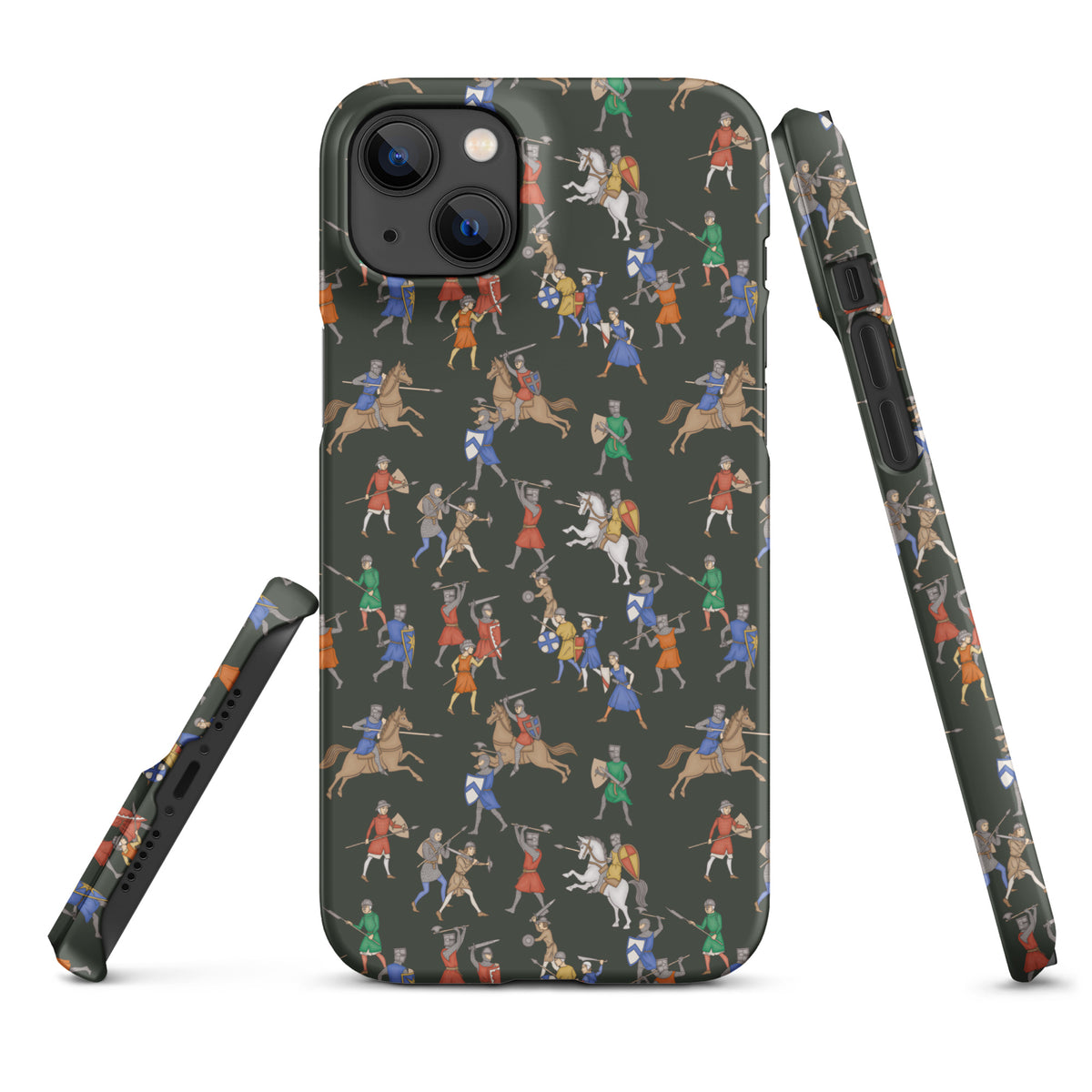 Medieval Battle Snap case for iPhone®