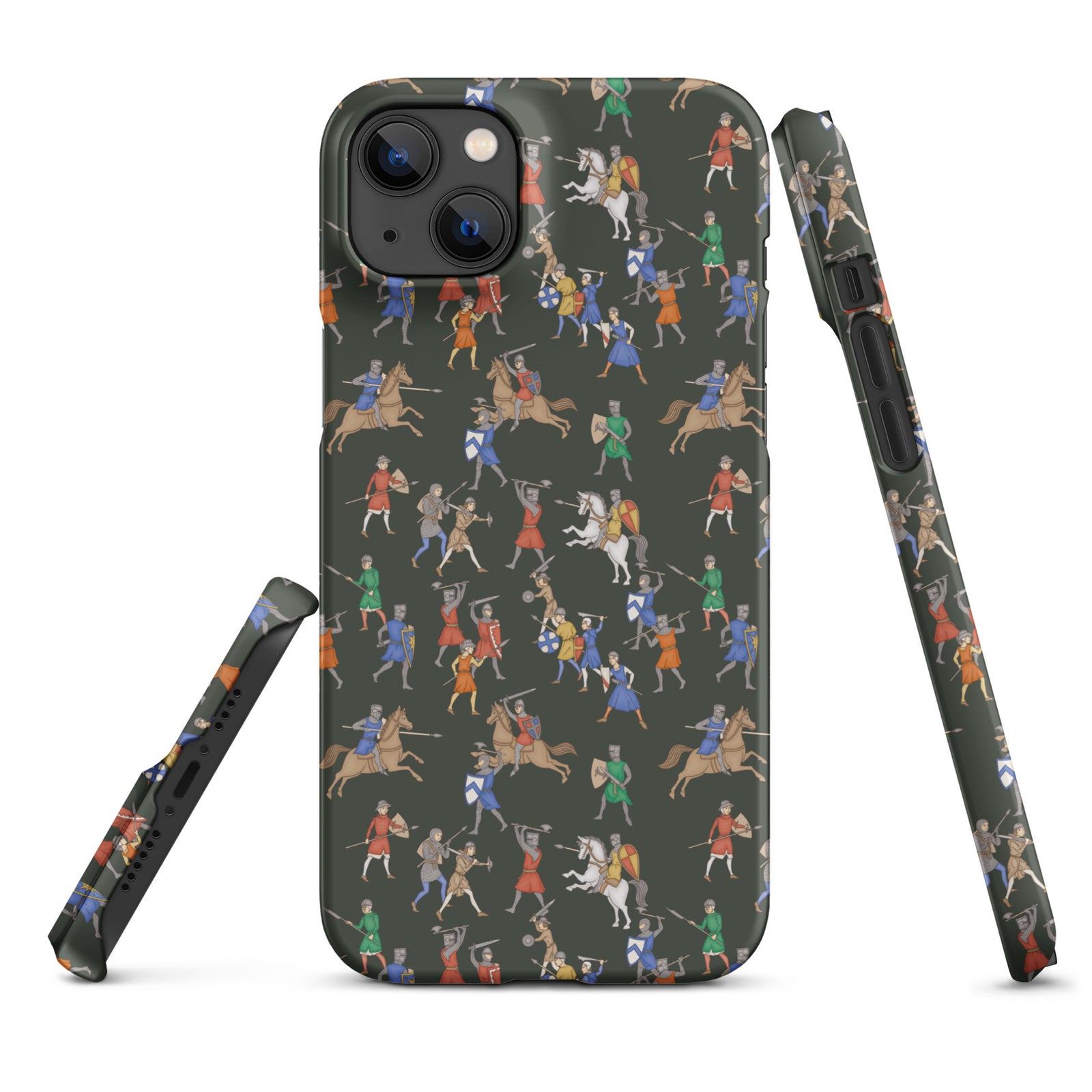 Medieval Battle Snap case for iPhone®