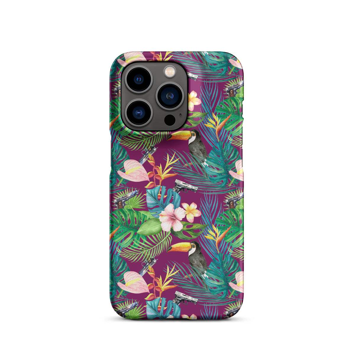 Hibiscus Bang Bang Hawaiian Snap case for iPhone®