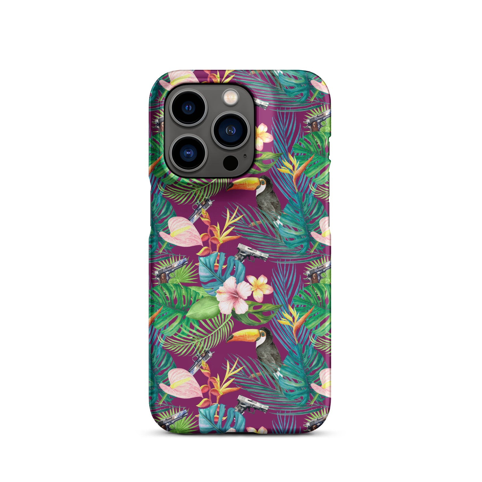 Hibiscus Bang Bang Hawaiian Snap case for iPhone®