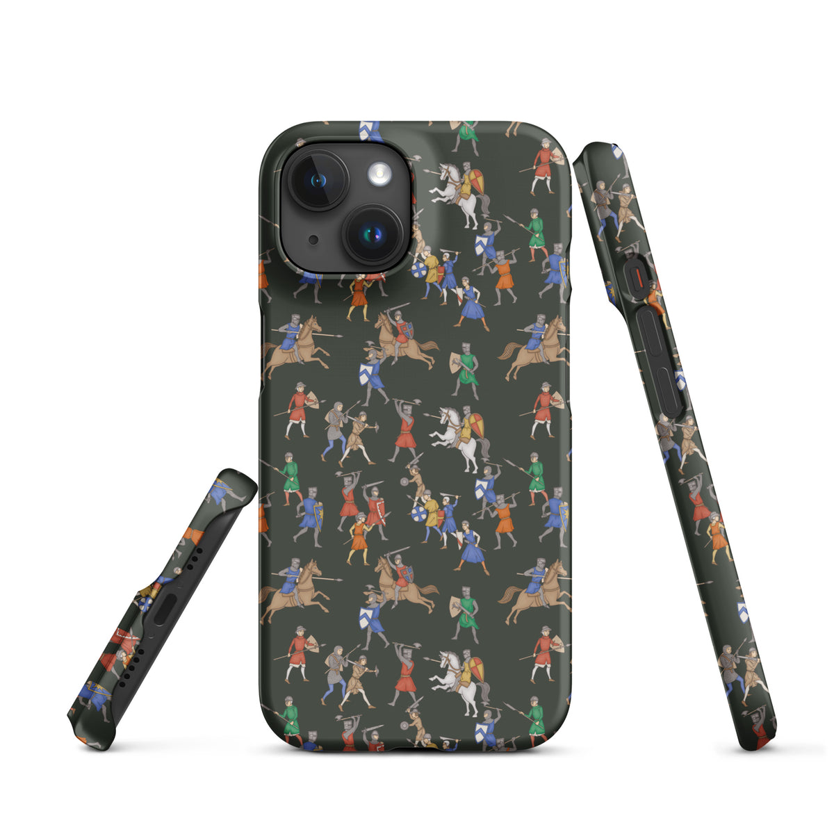 Medieval Battle Snap case for iPhone®
