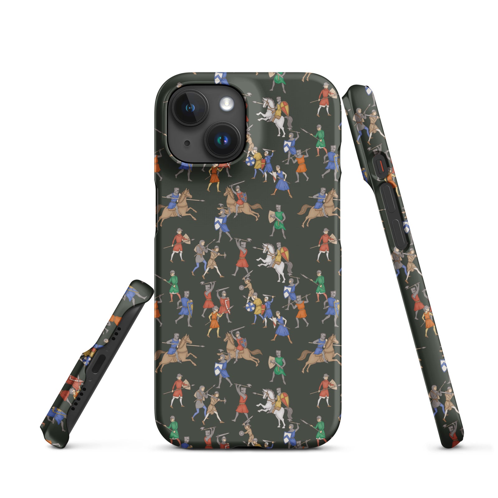 Medieval Battle Snap case for iPhone®
