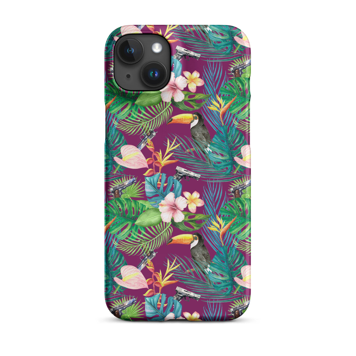 Hibiscus Bang Bang Hawaiian Snap case for iPhone®