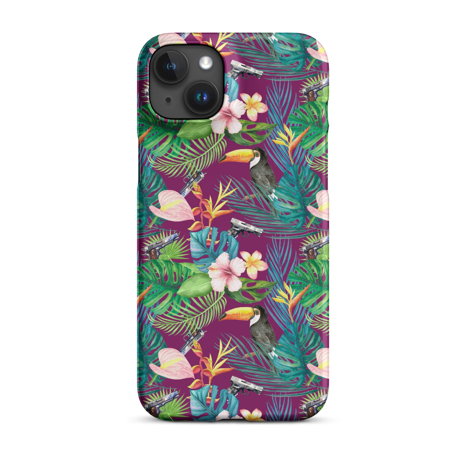 Hibiscus Bang Bang Hawaiian Snap case for iPhone®