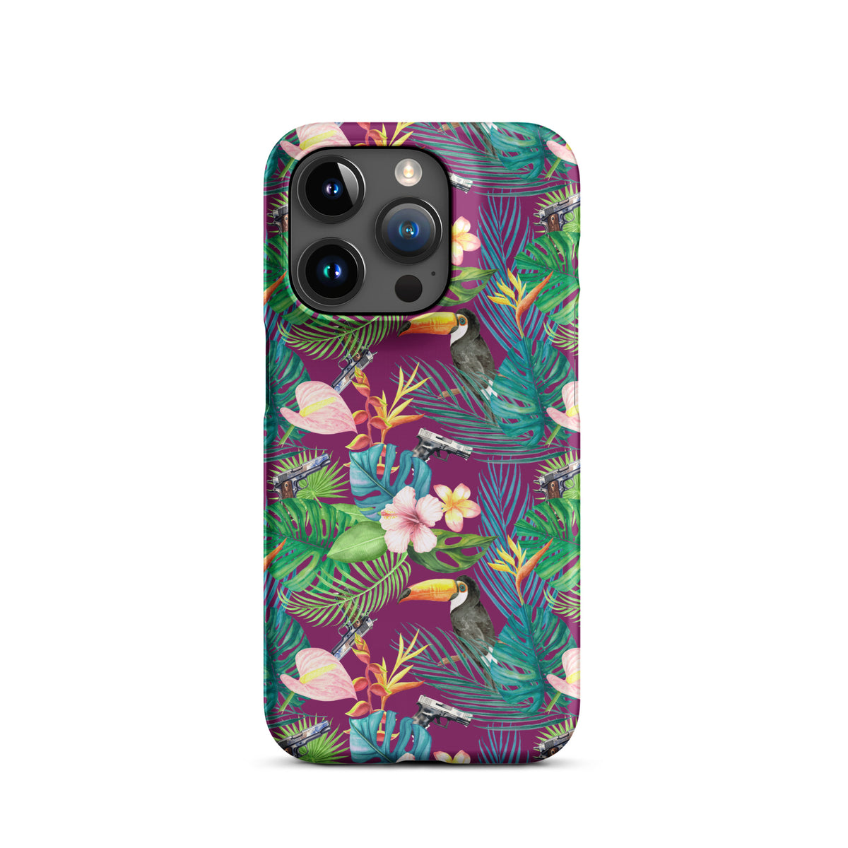 Hibiscus Bang Bang Hawaiian Snap case for iPhone®