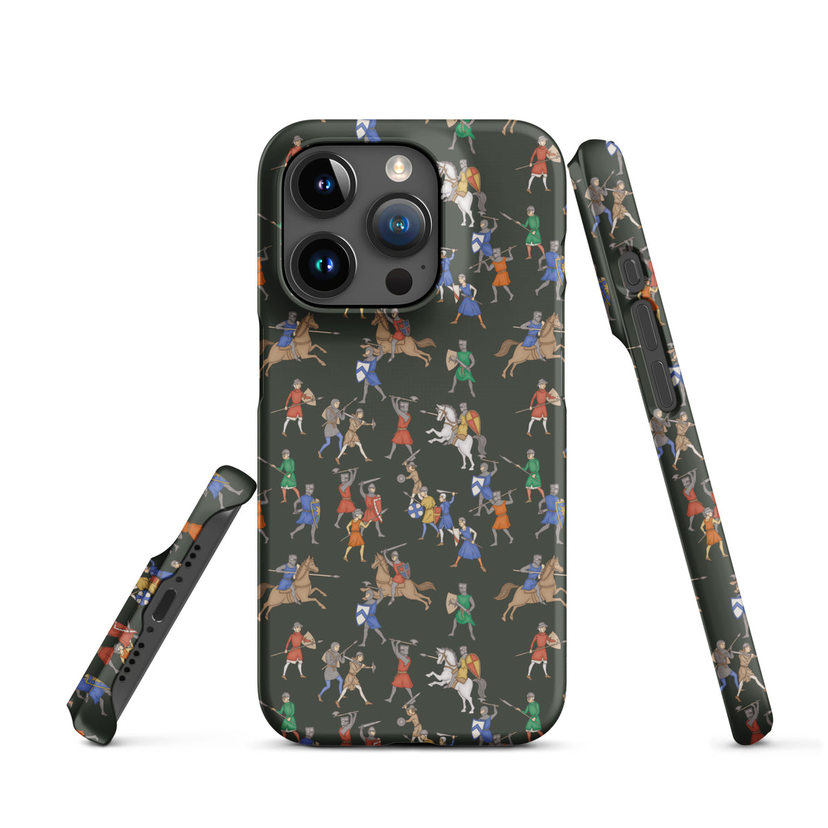 Medieval Battle Snap case for iPhone®