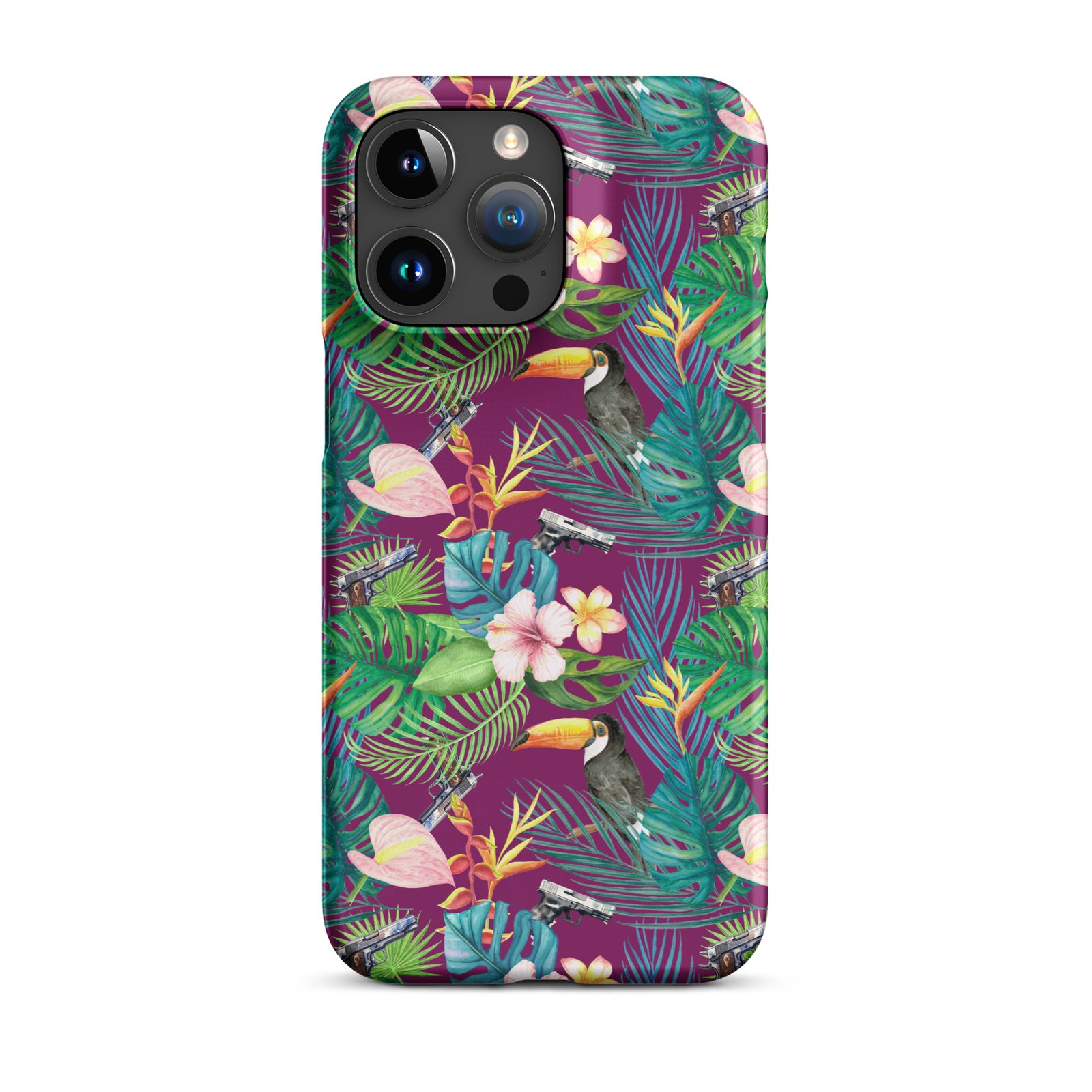 Hibiscus Bang Bang Hawaiian Snap case for iPhone®