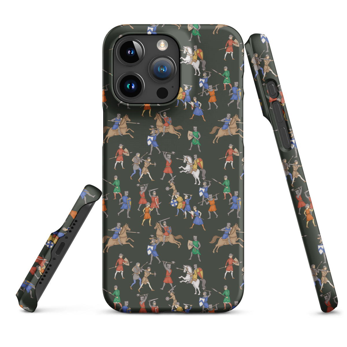 Medieval Battle Snap case for iPhone®