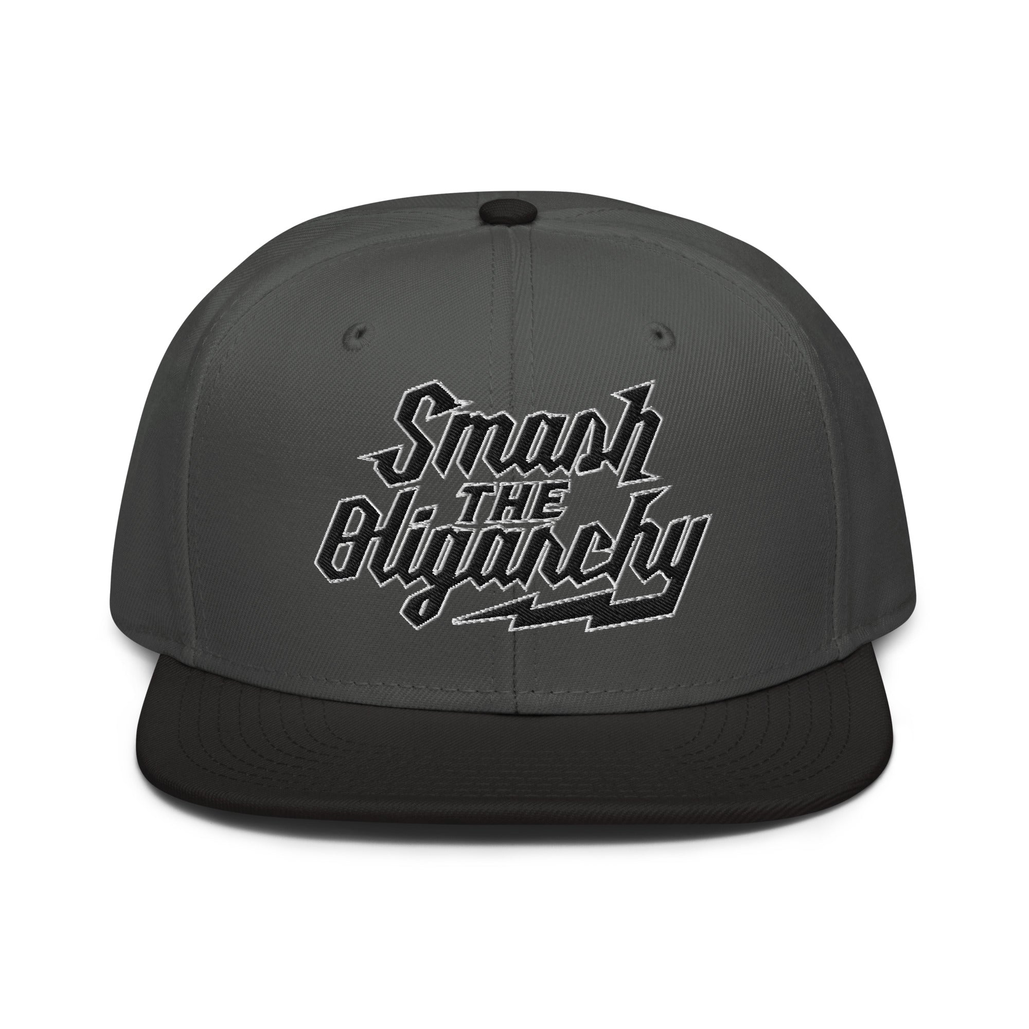 Smash the Oligarchy Snapback Hat