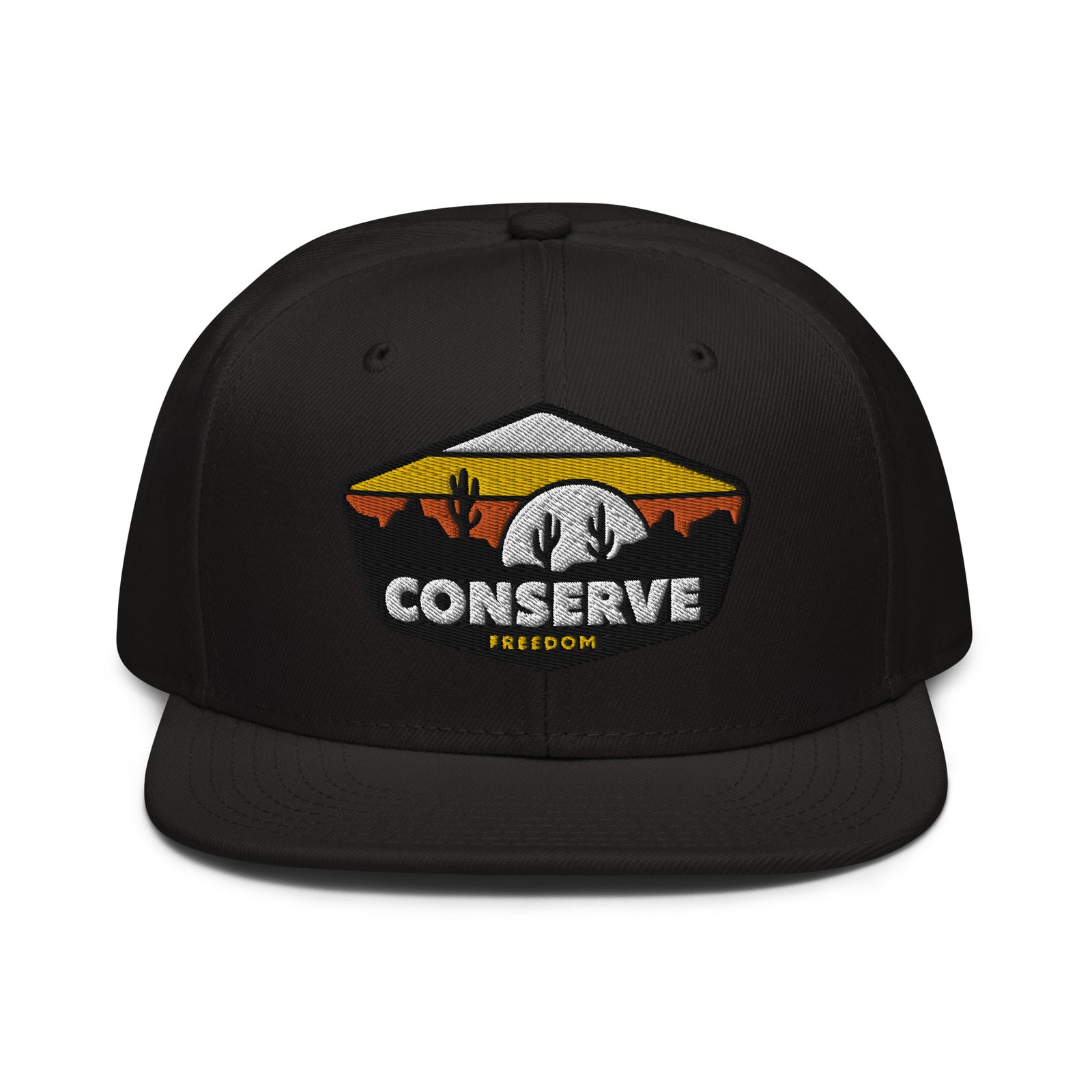 Conserve Freedom Retro Snapback Hat
