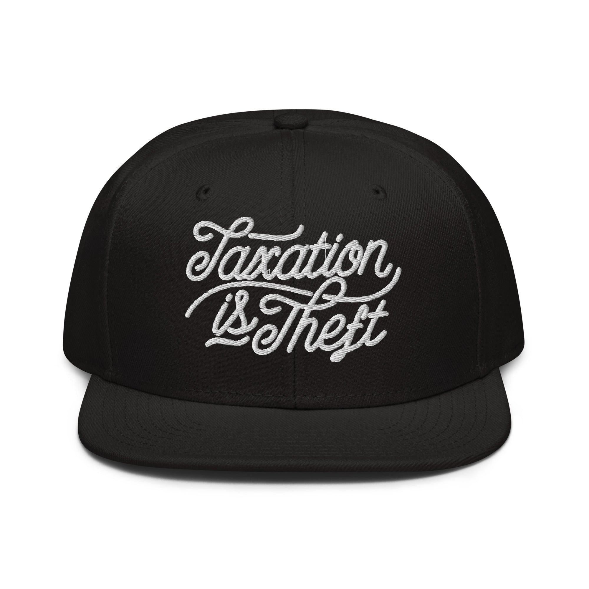 Taxation Is Theft Wool Blend Snapback