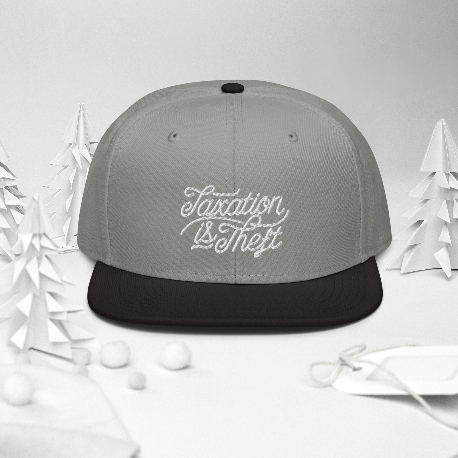 Taxation Is Theft Wool Blend Snapback