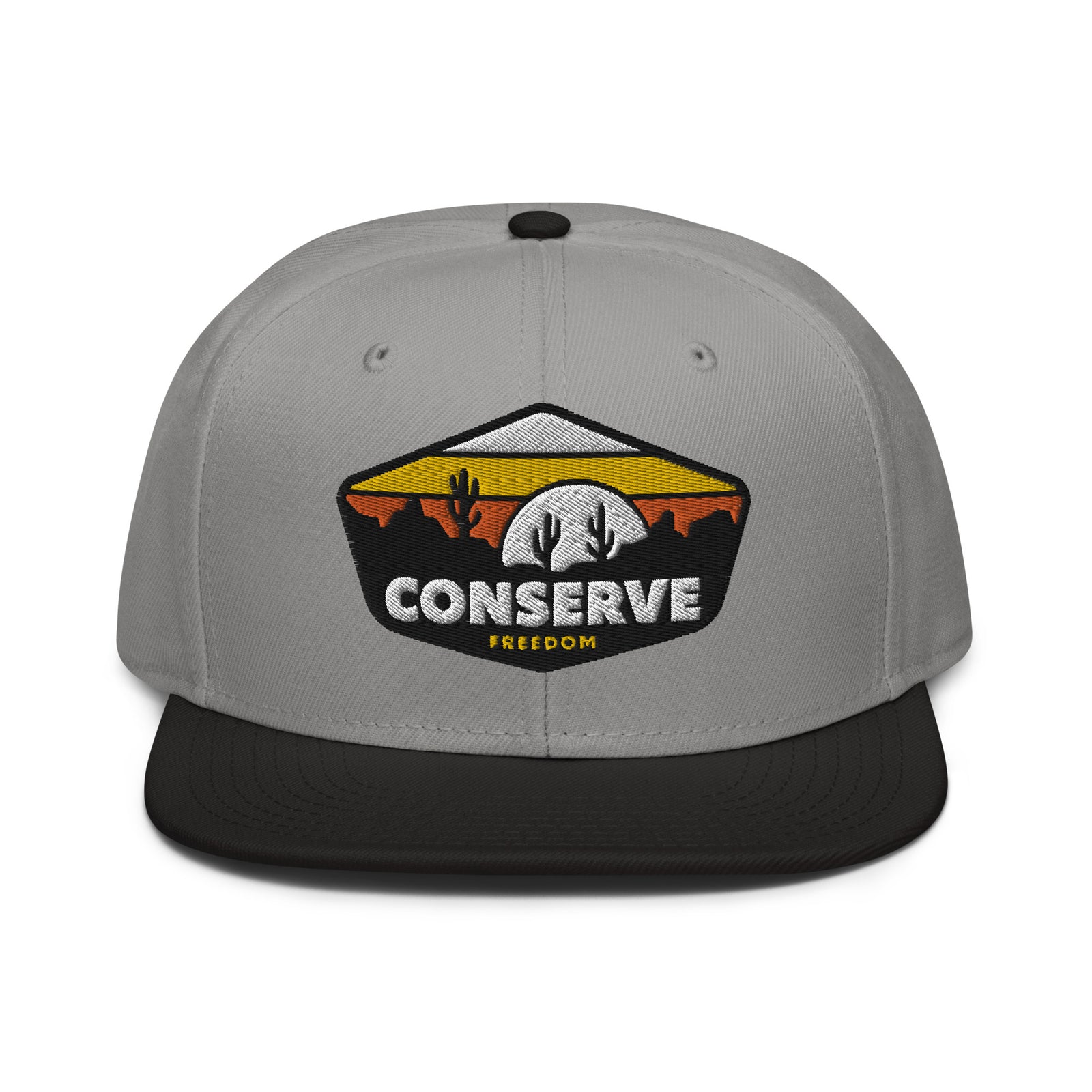 Conserve Freedom Retro Snapback Hat
