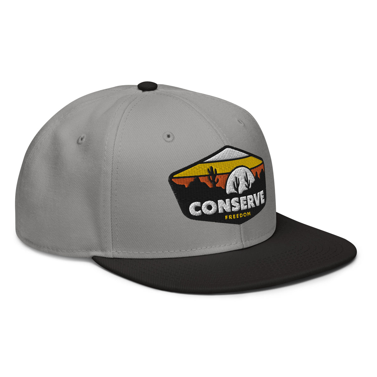 Conserve Freedom Retro Snapback Hat