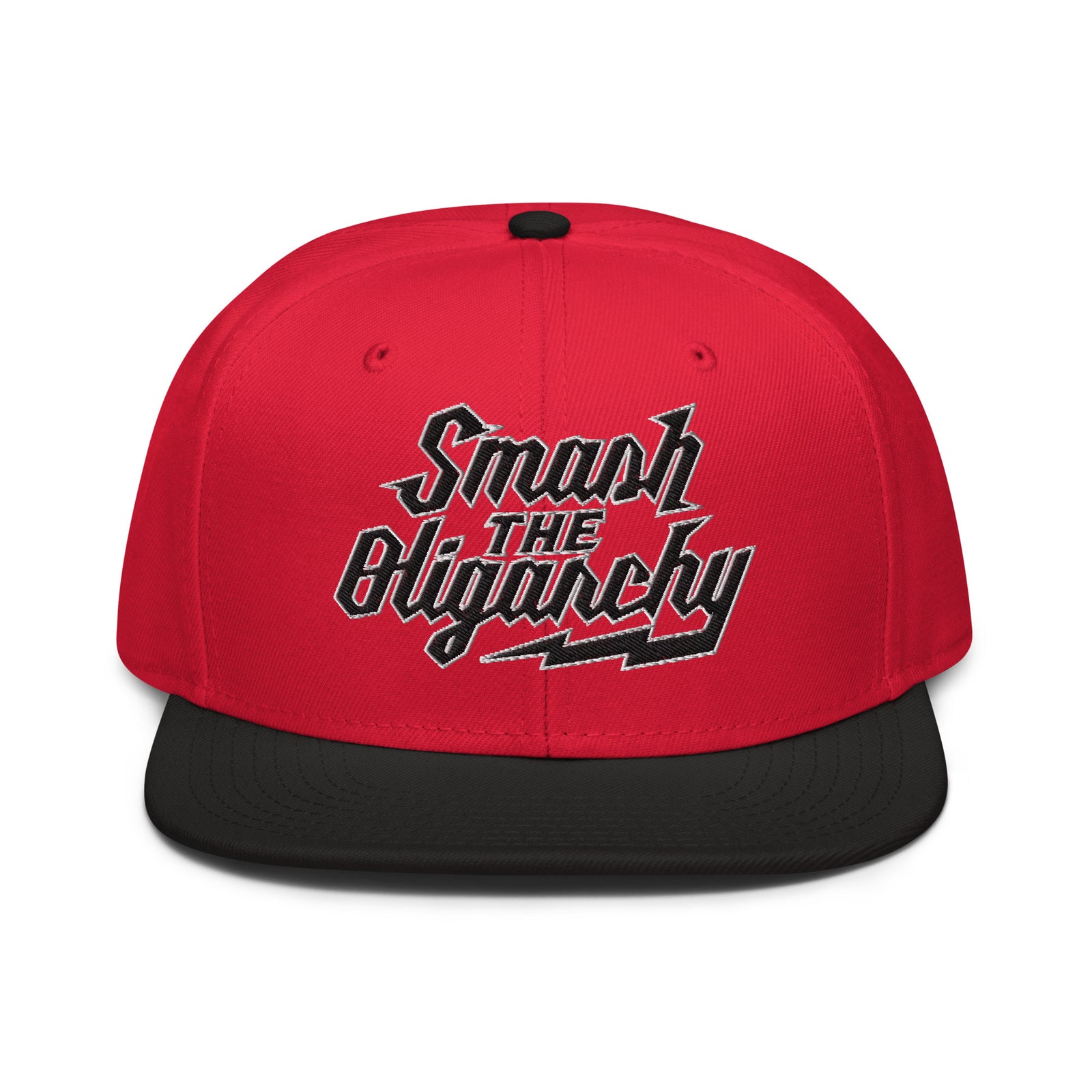 Smash the Oligarchy Snapback Hat