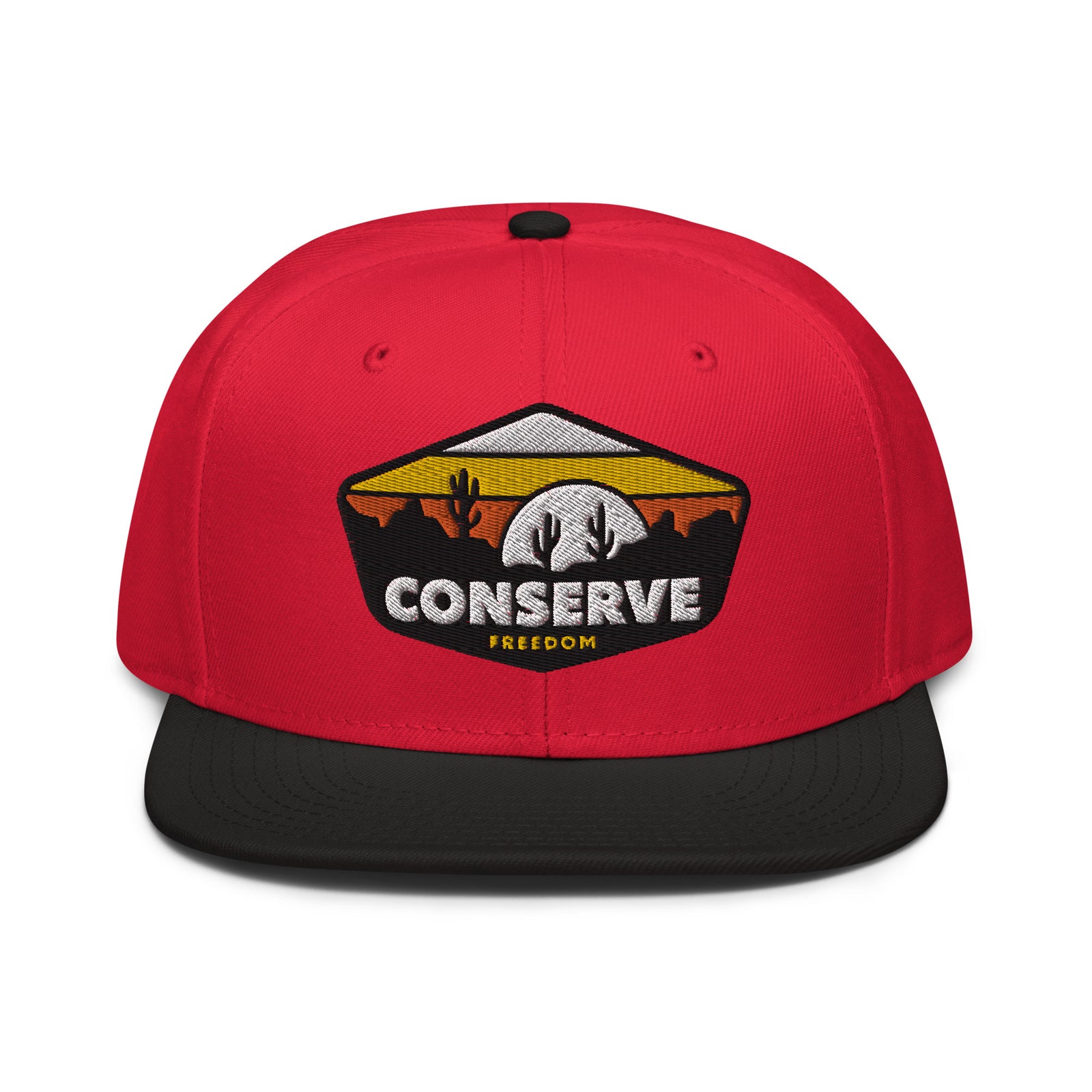 Conserve Freedom Retro Snapback Hat
