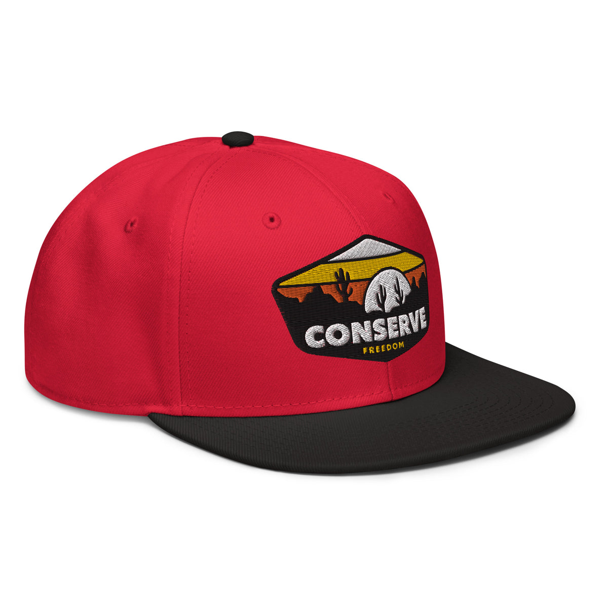 Conserve Freedom Retro Snapback Hat
