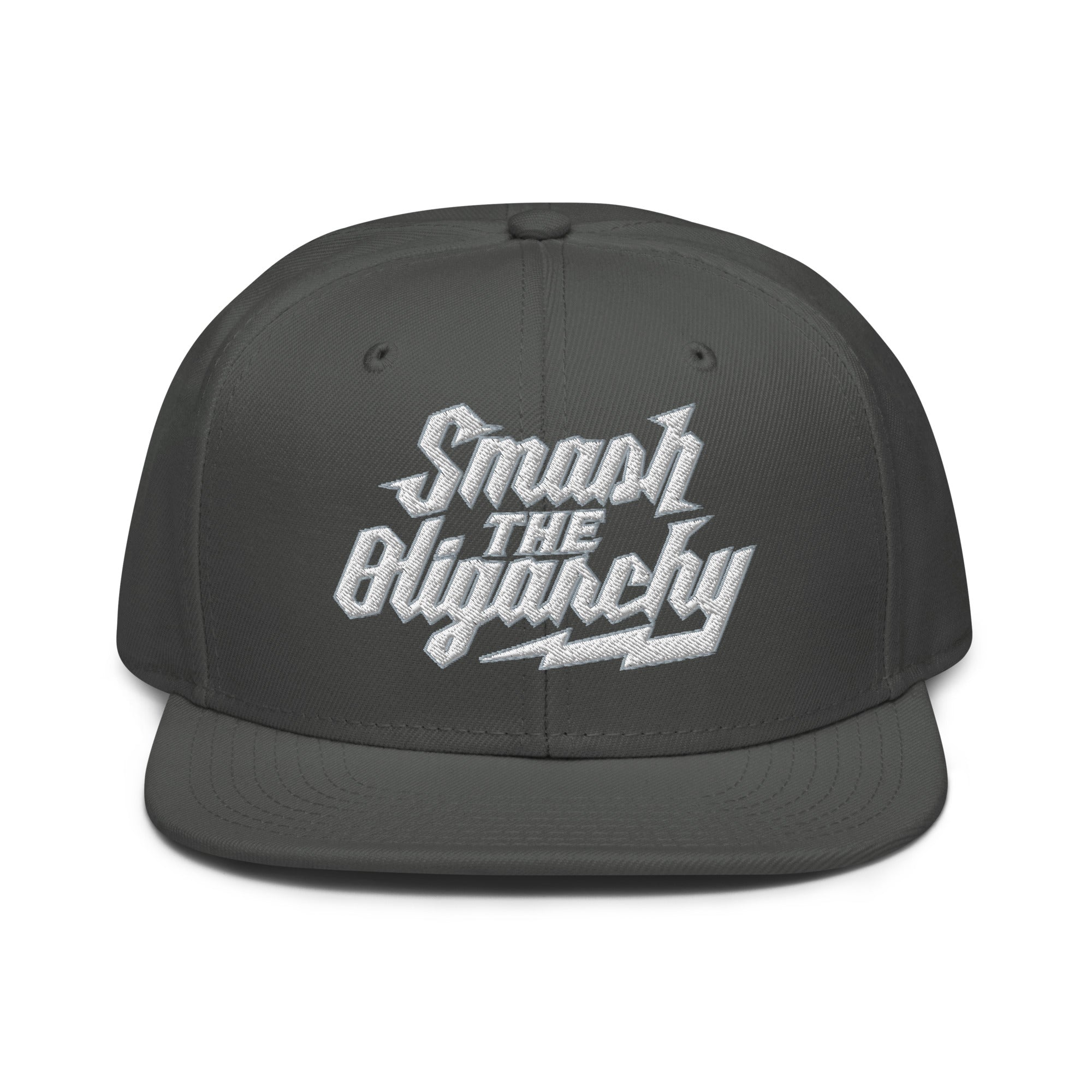 Smash the Oligarchy Snapback Hat