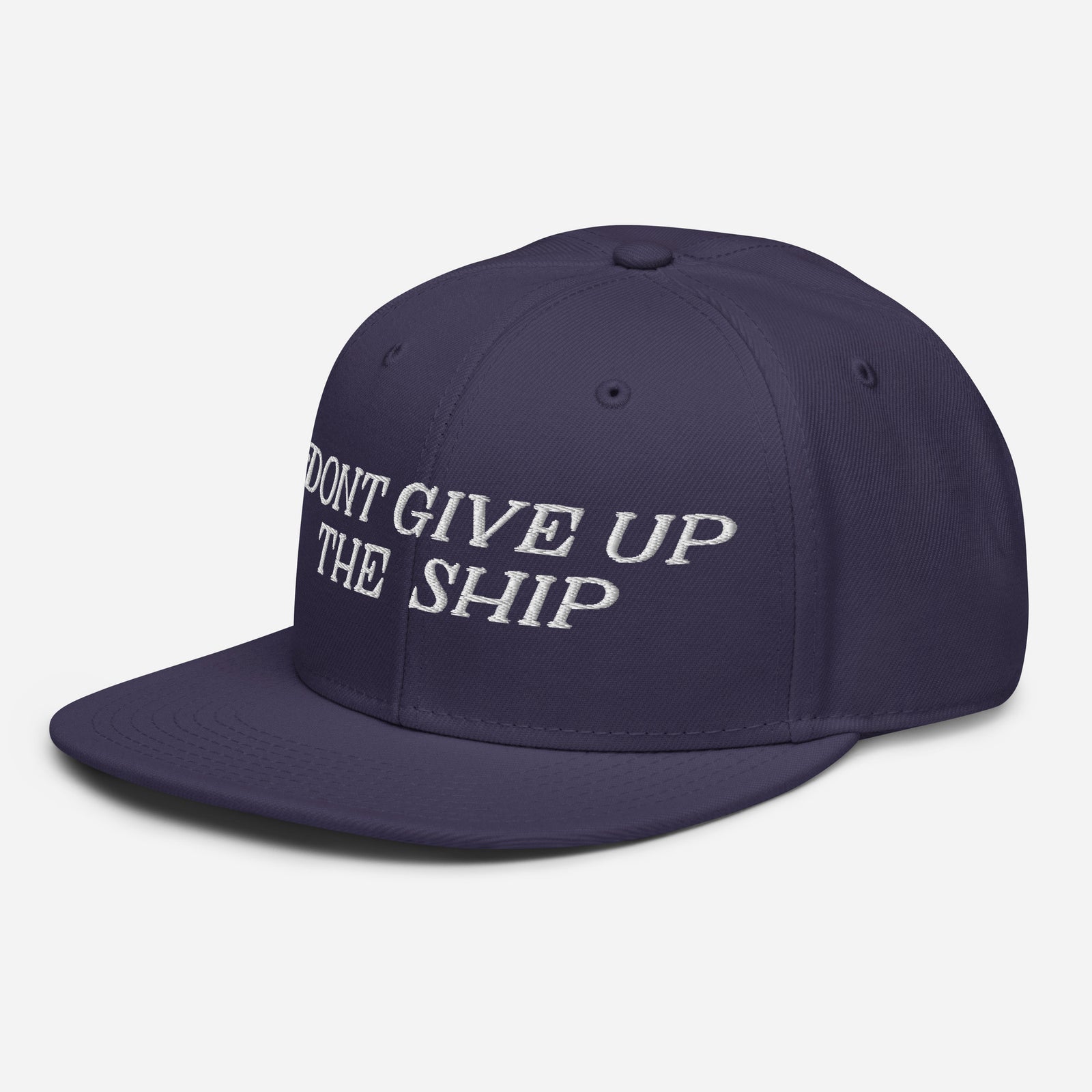 Don't Give Up The Ship Snapback Hat