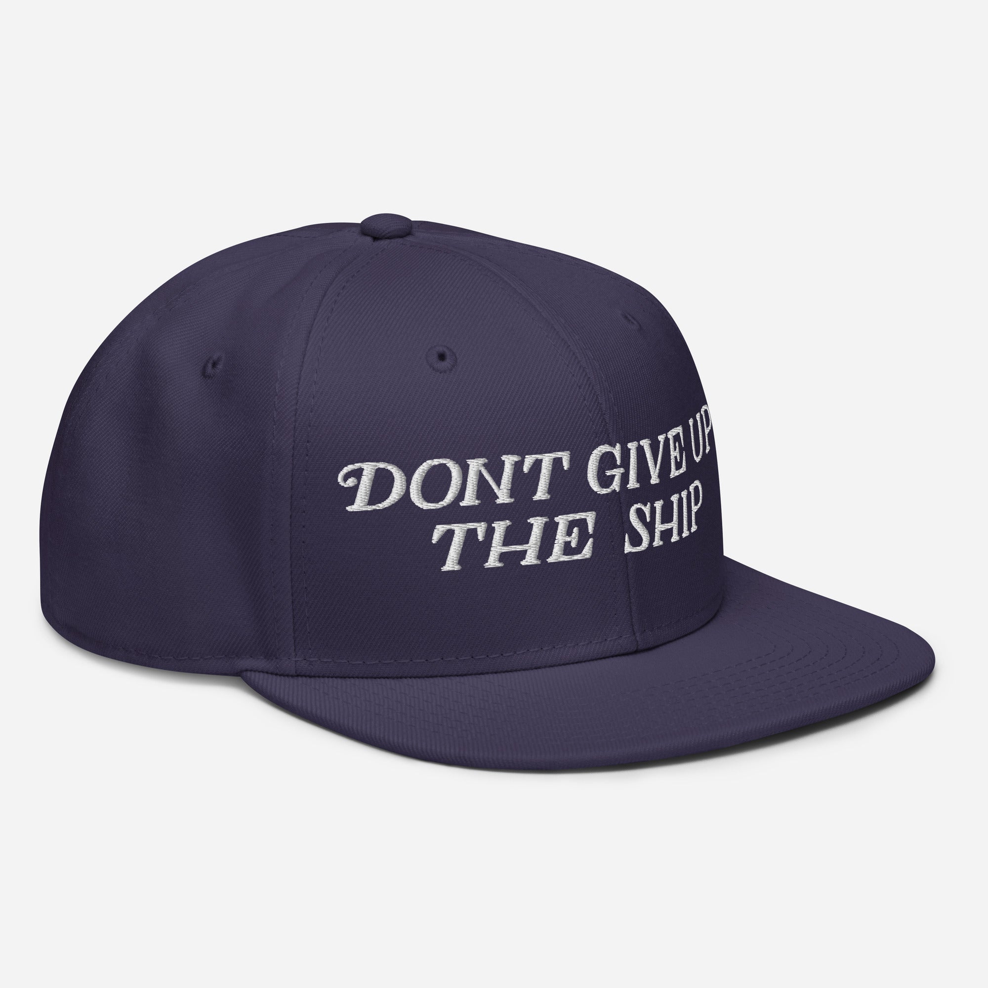 Don't Give Up The Ship Snapback Hat