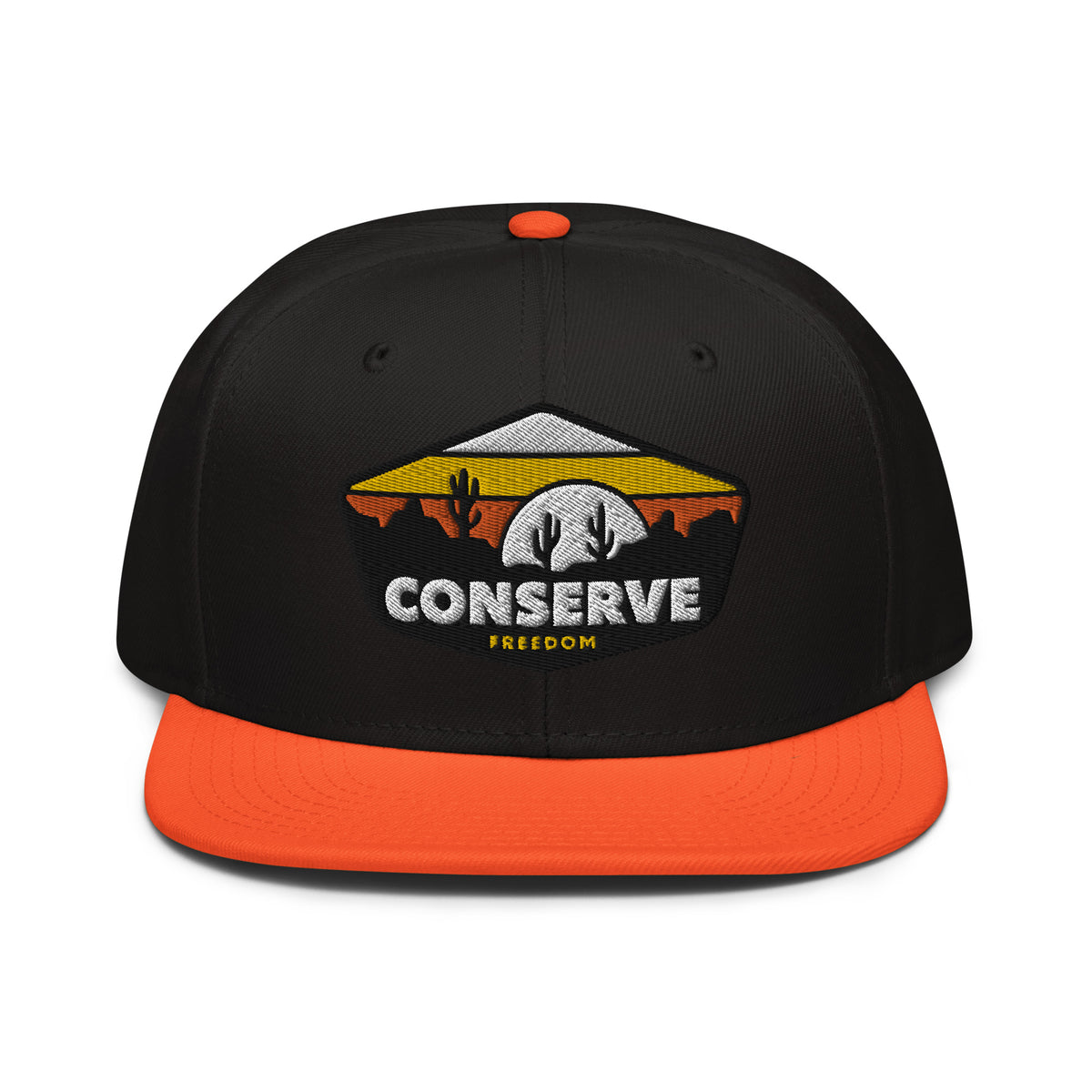 Conserve Freedom Retro Snapback Hat