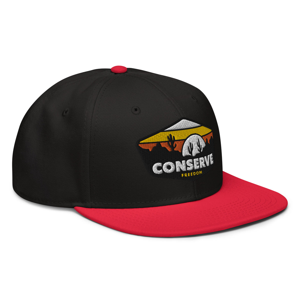 Conserve Freedom Retro Snapback Hat