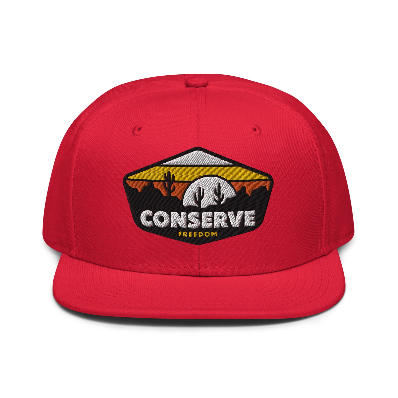 Conserve Freedom Retro Snapback Hat
