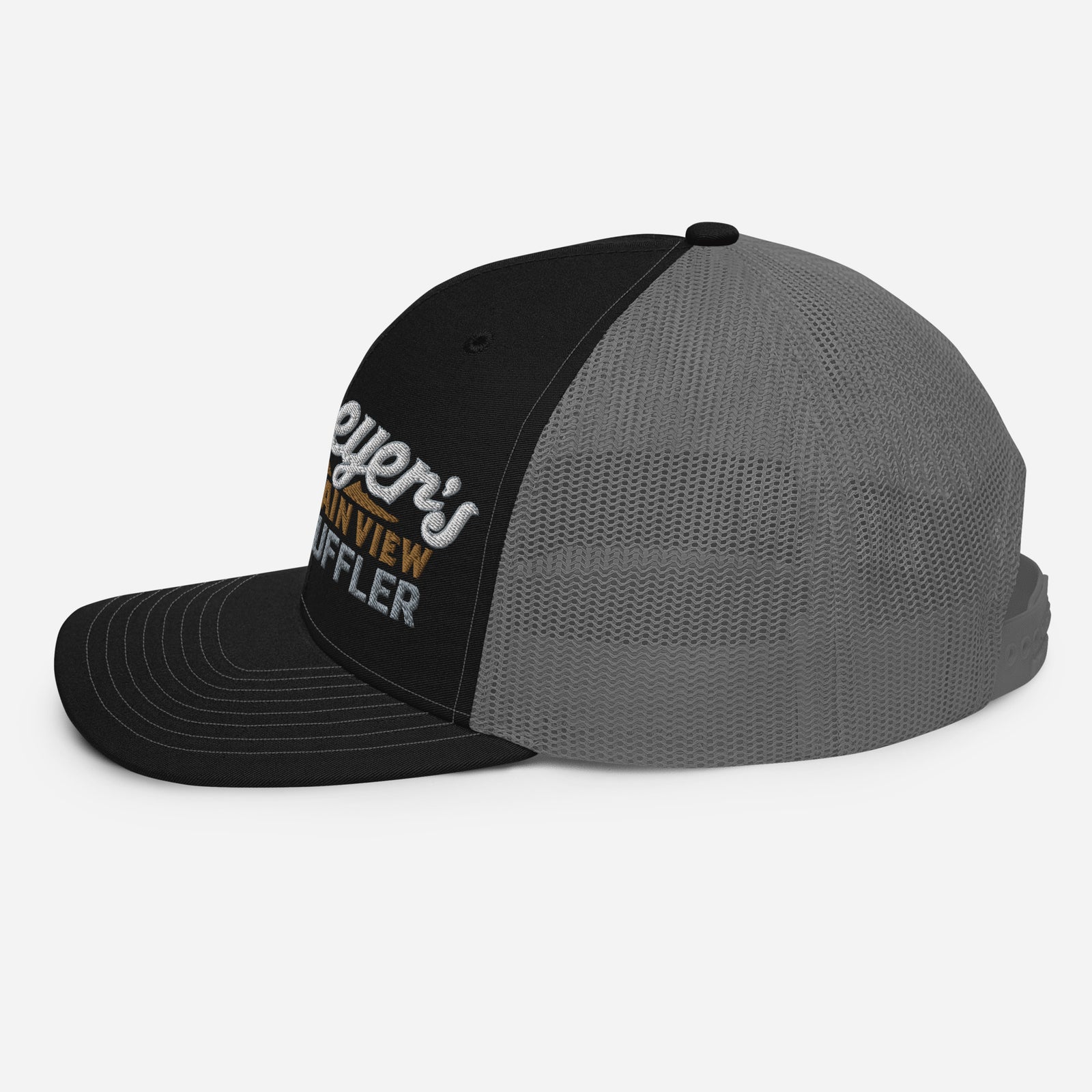 Heemeyer's Mountain View Muffler 6-Panel Trucker Cap
