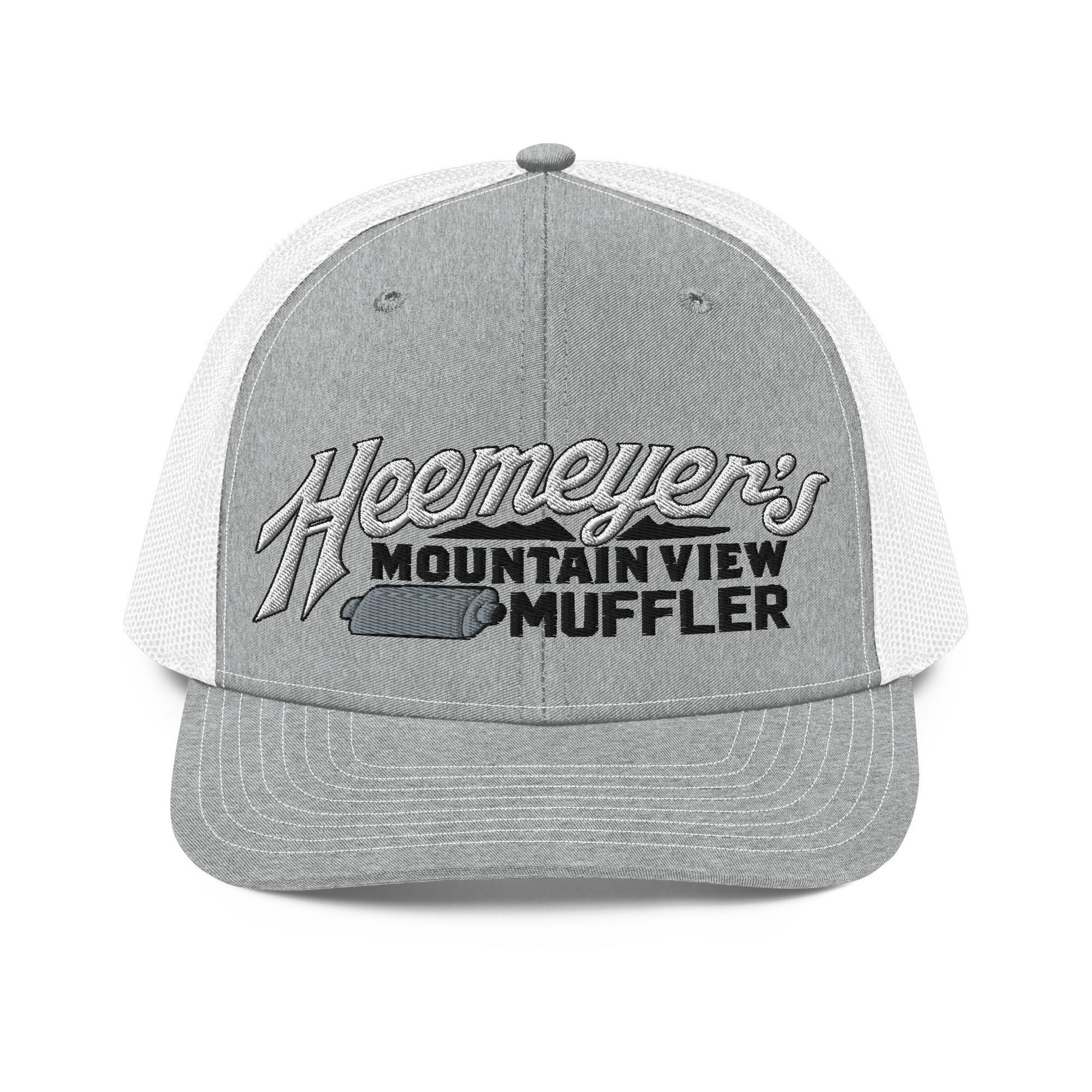 Heemeyer's Mountain View Muffler 6-Panel Trucker Cap