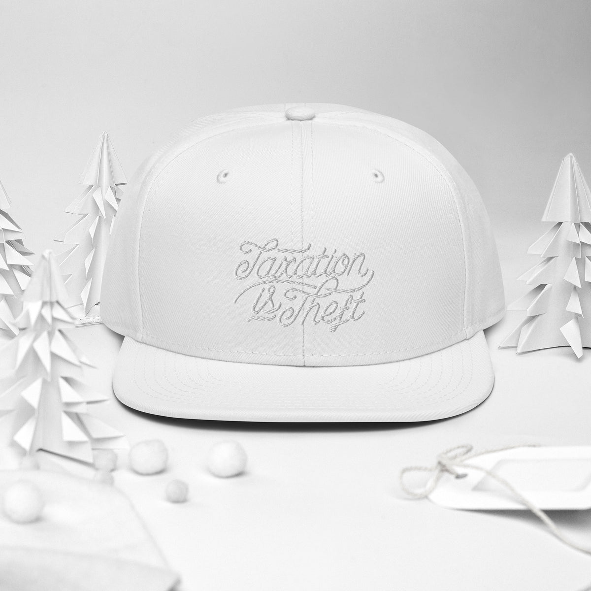 Taxation Is Theft Wool Blend Snapback