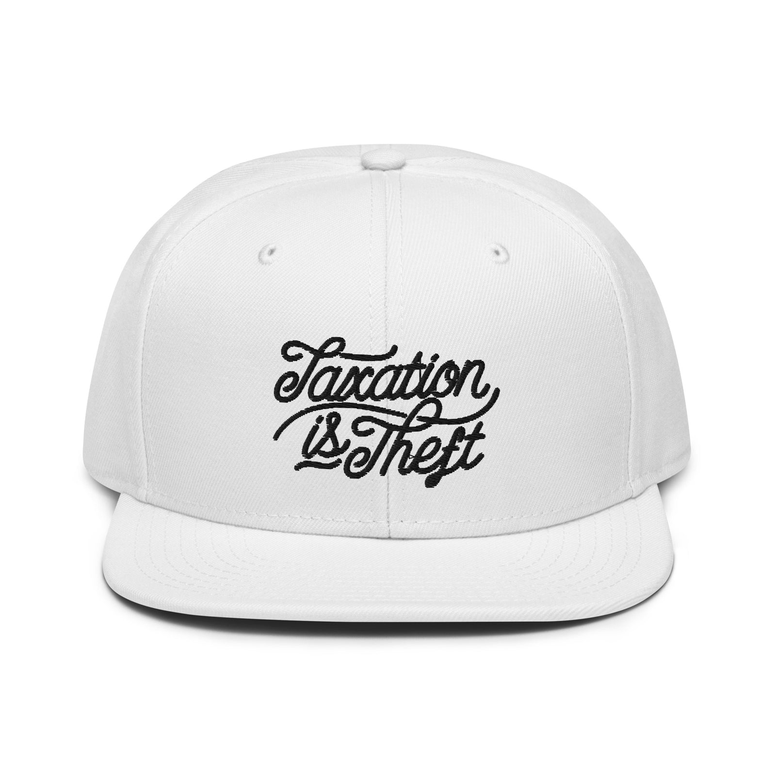 Taxation Is Theft Wool Blend Snapback