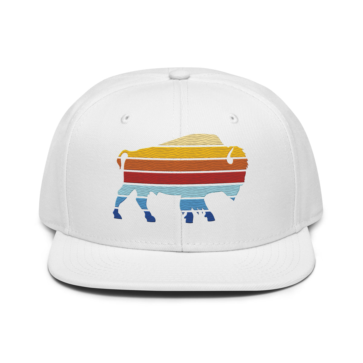 Liberty Maniacs Bison Logo Snapback Hat