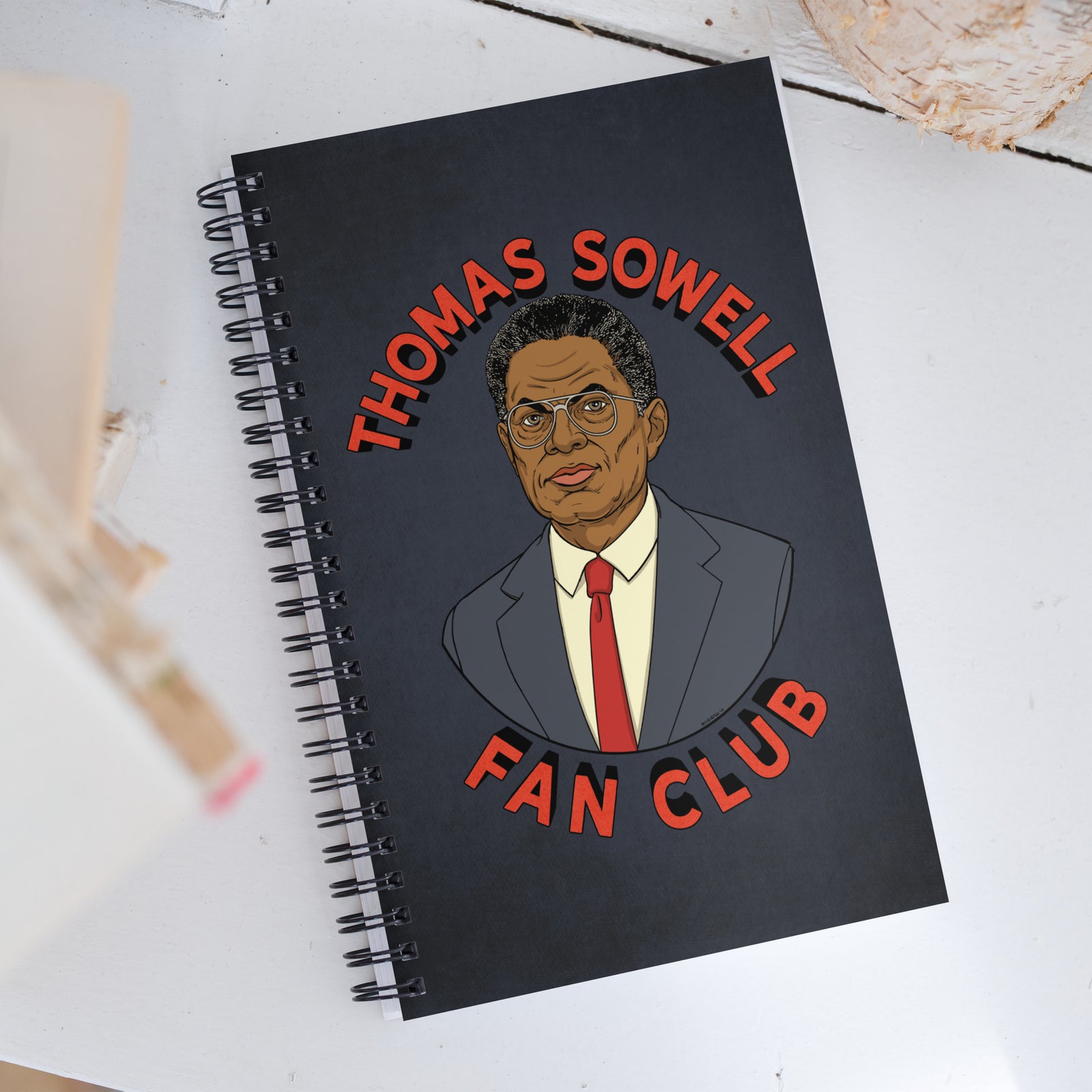 Thomas Sowell Fan Club Spiral Notebook