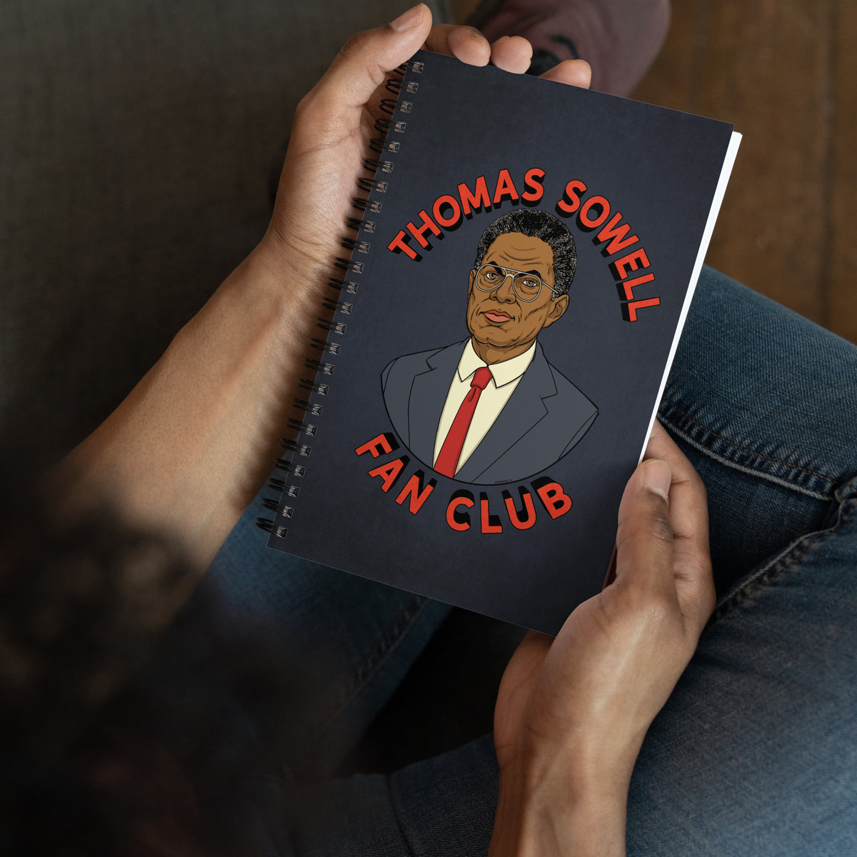 Thomas Sowell Fan Club Spiral Notebook