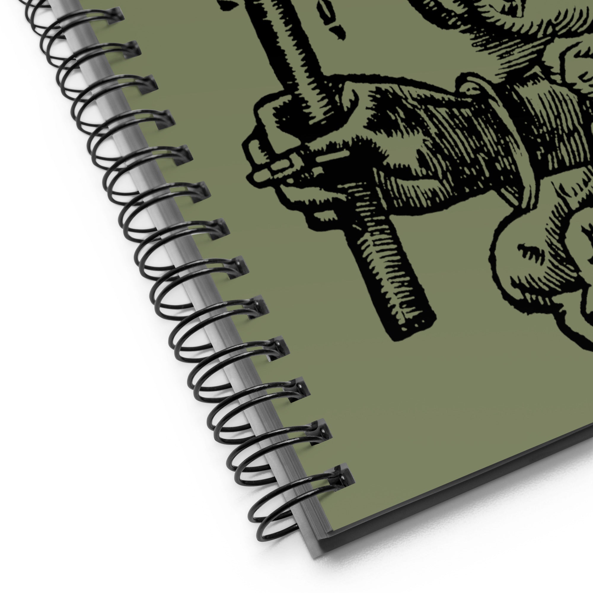 Discipline Bestows Liberty Spiral Notebook