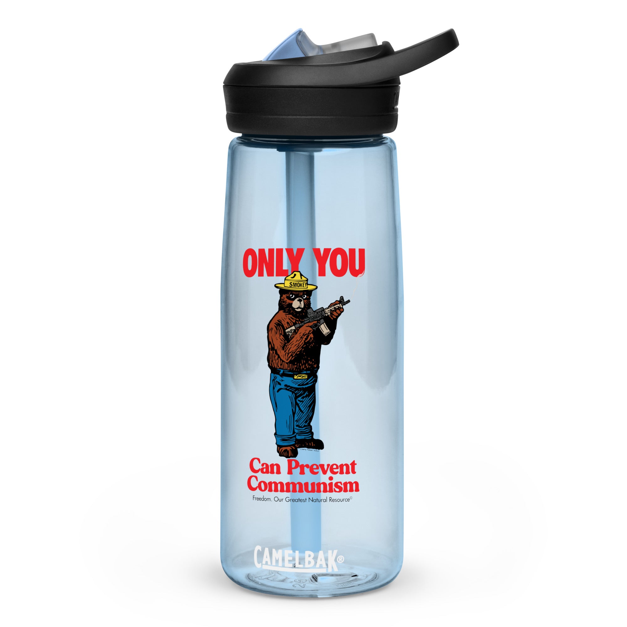 Only You Can Prevent Communism Sports Water Bottle