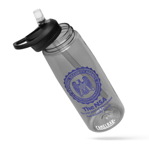 The NSA: The Only Part of Government That Actually Listens Sports Water Bottle