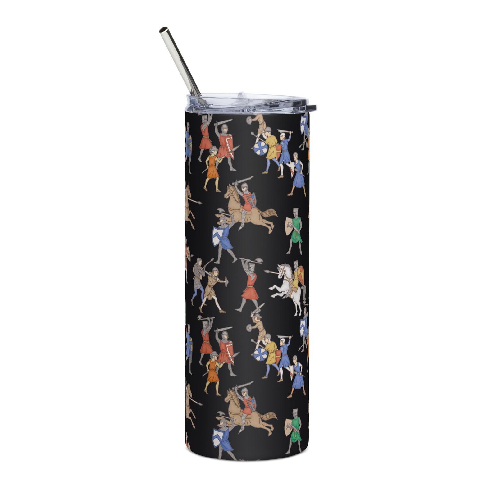 Medieval Battle Stainless Steel Tumbler