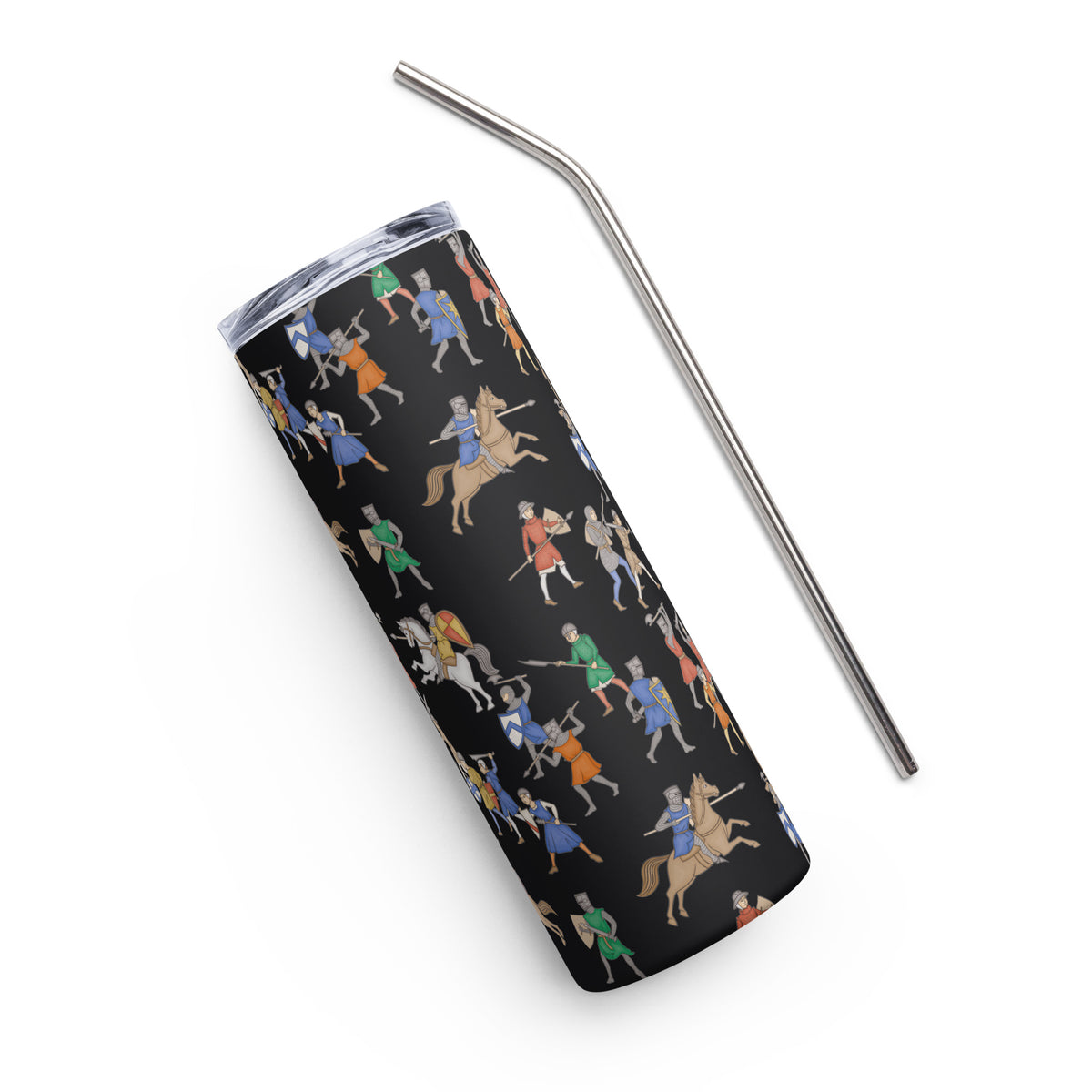 Medieval Battle Stainless Steel Tumbler