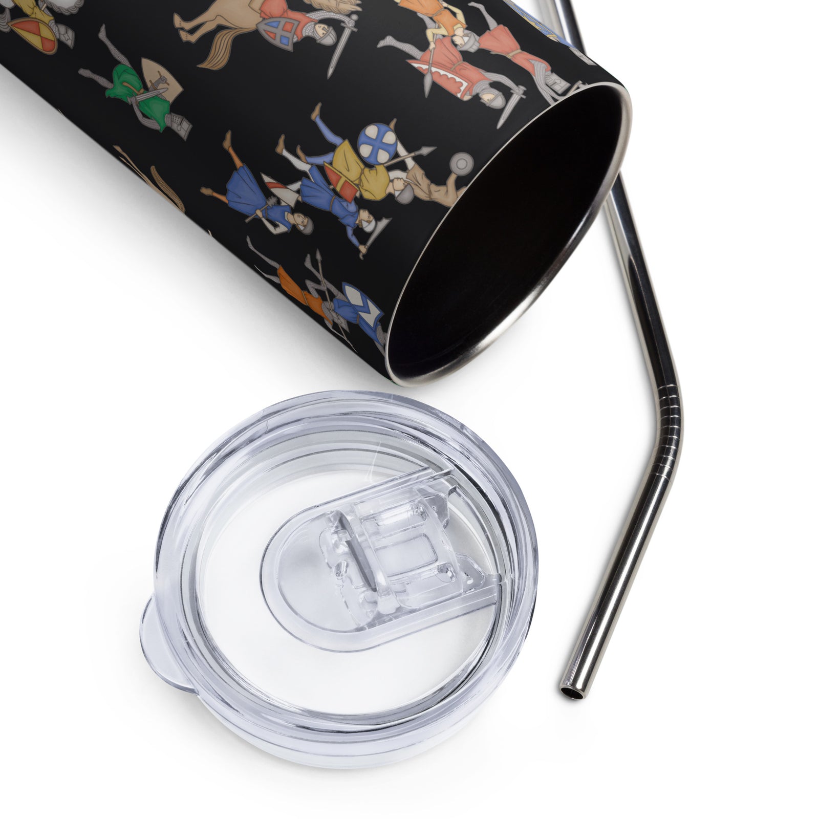 Medieval Battle Stainless Steel Tumbler