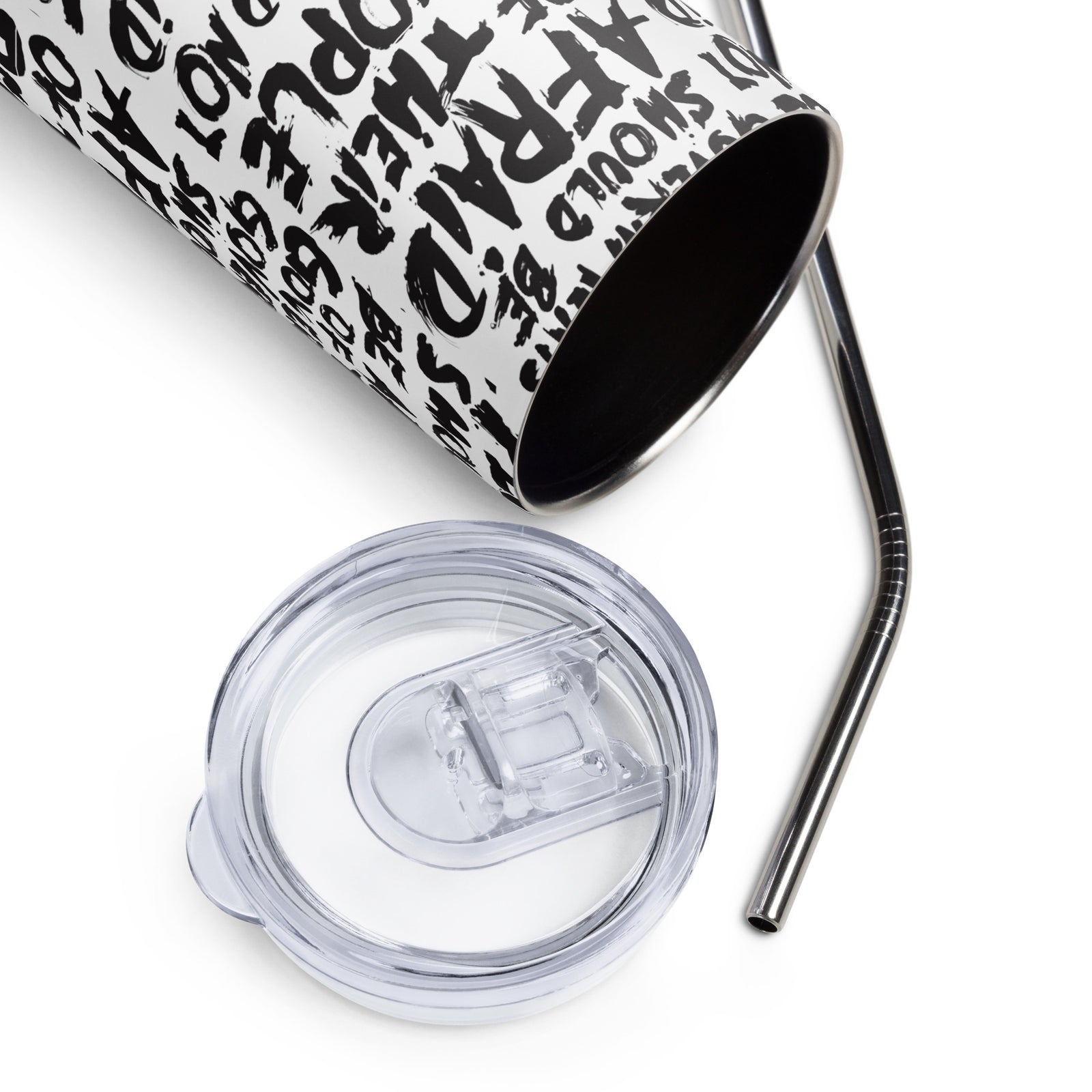 People Should Not Be Afraid of Their Governments Stainless Steel Tumbler