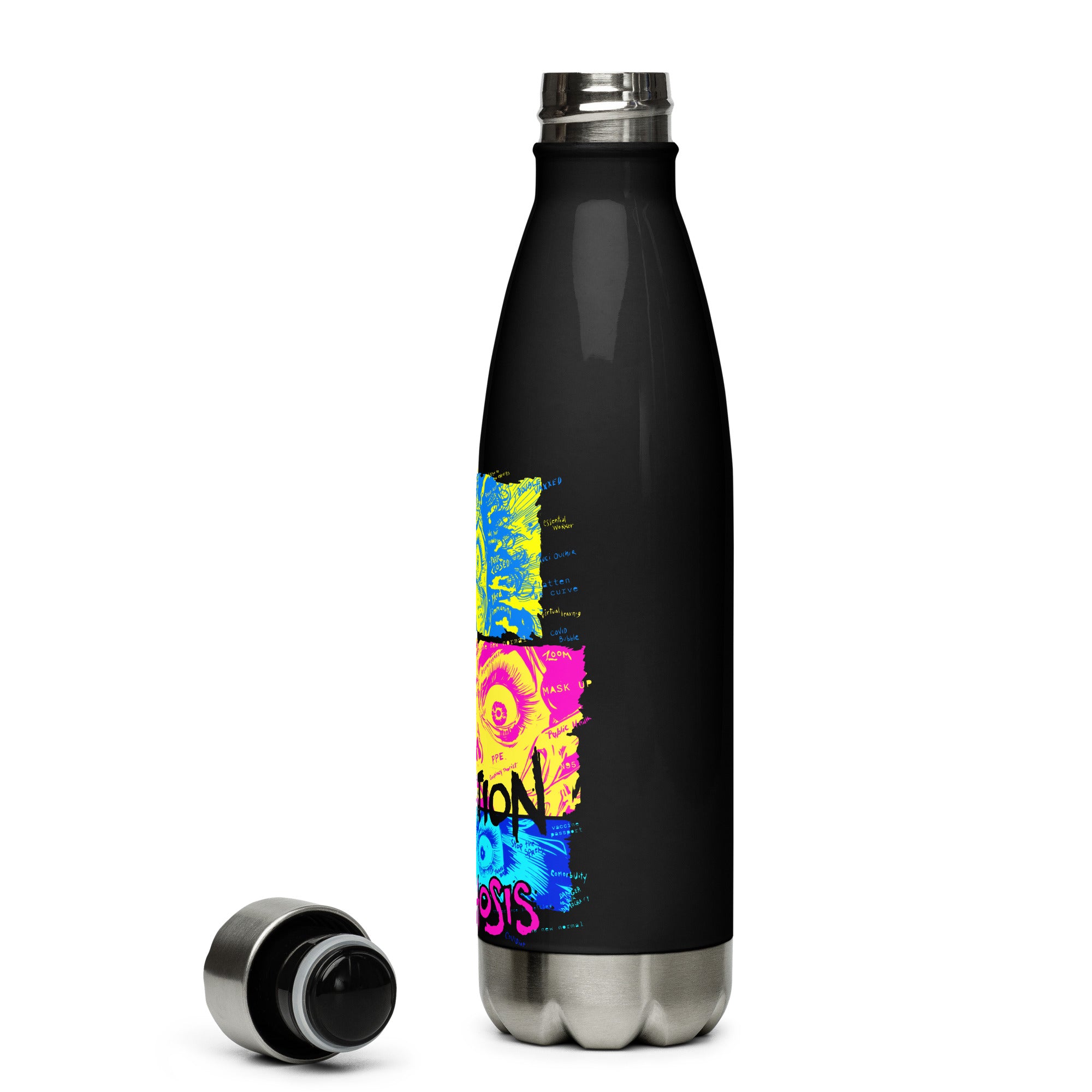 Mass Formation Psychosis Stainless Double-wall Vacuum Steel Water Bottle