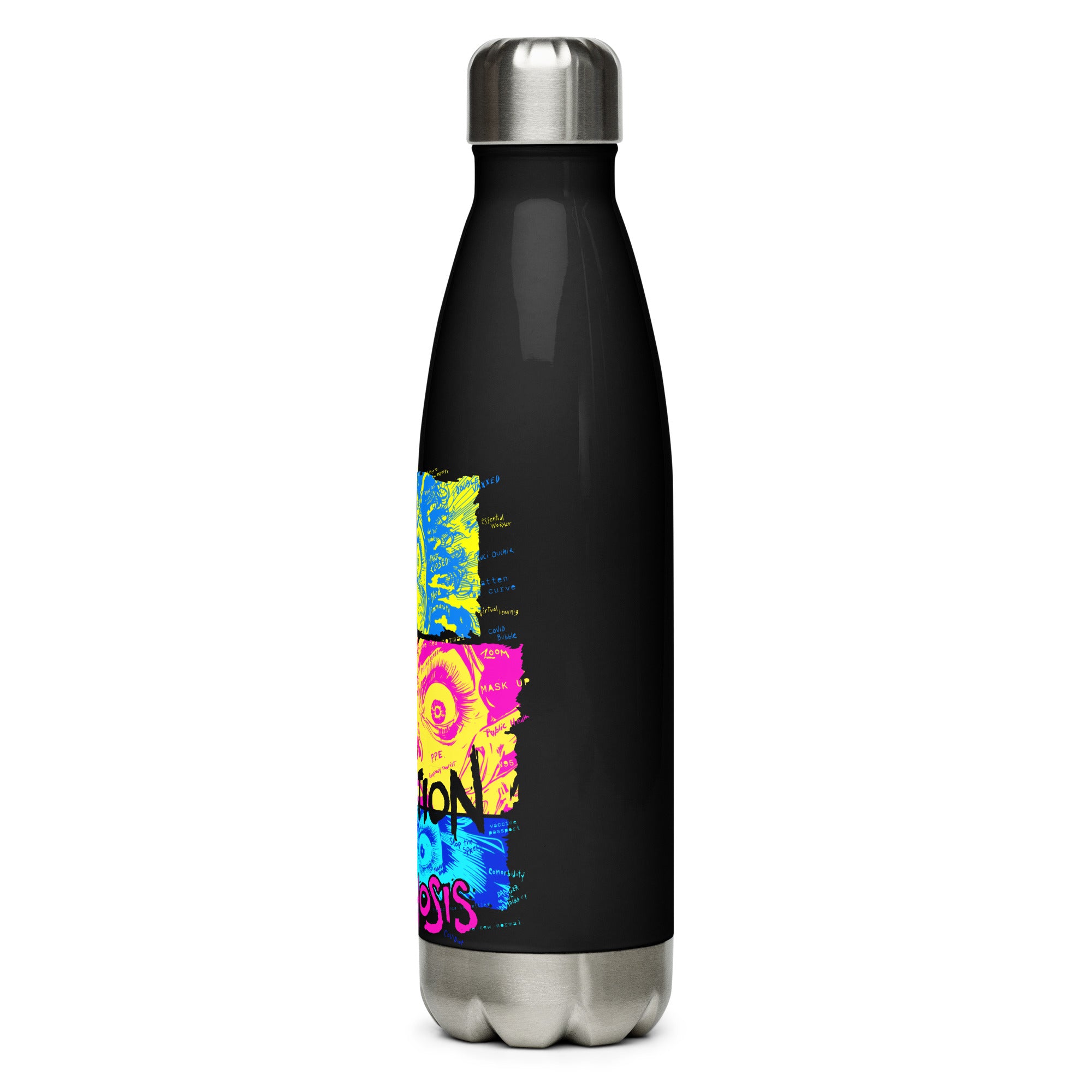 Mass Formation Psychosis Stainless Double-wall Vacuum Steel Water Bottle