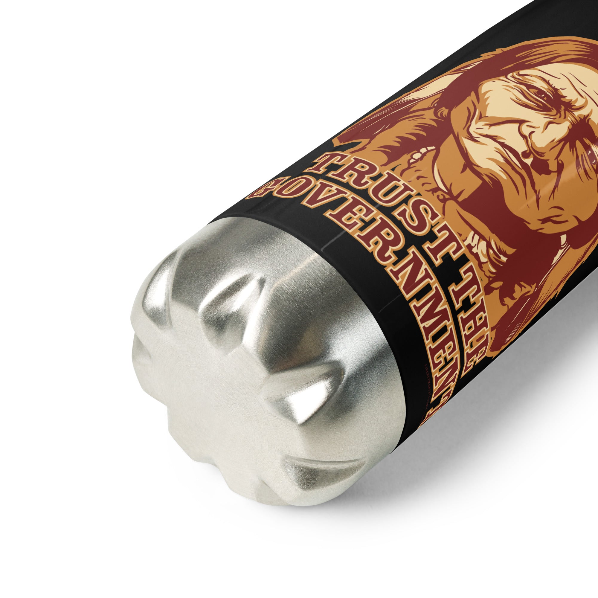 Trust the Government Sitting Bull Stainless Steel Water Bottle