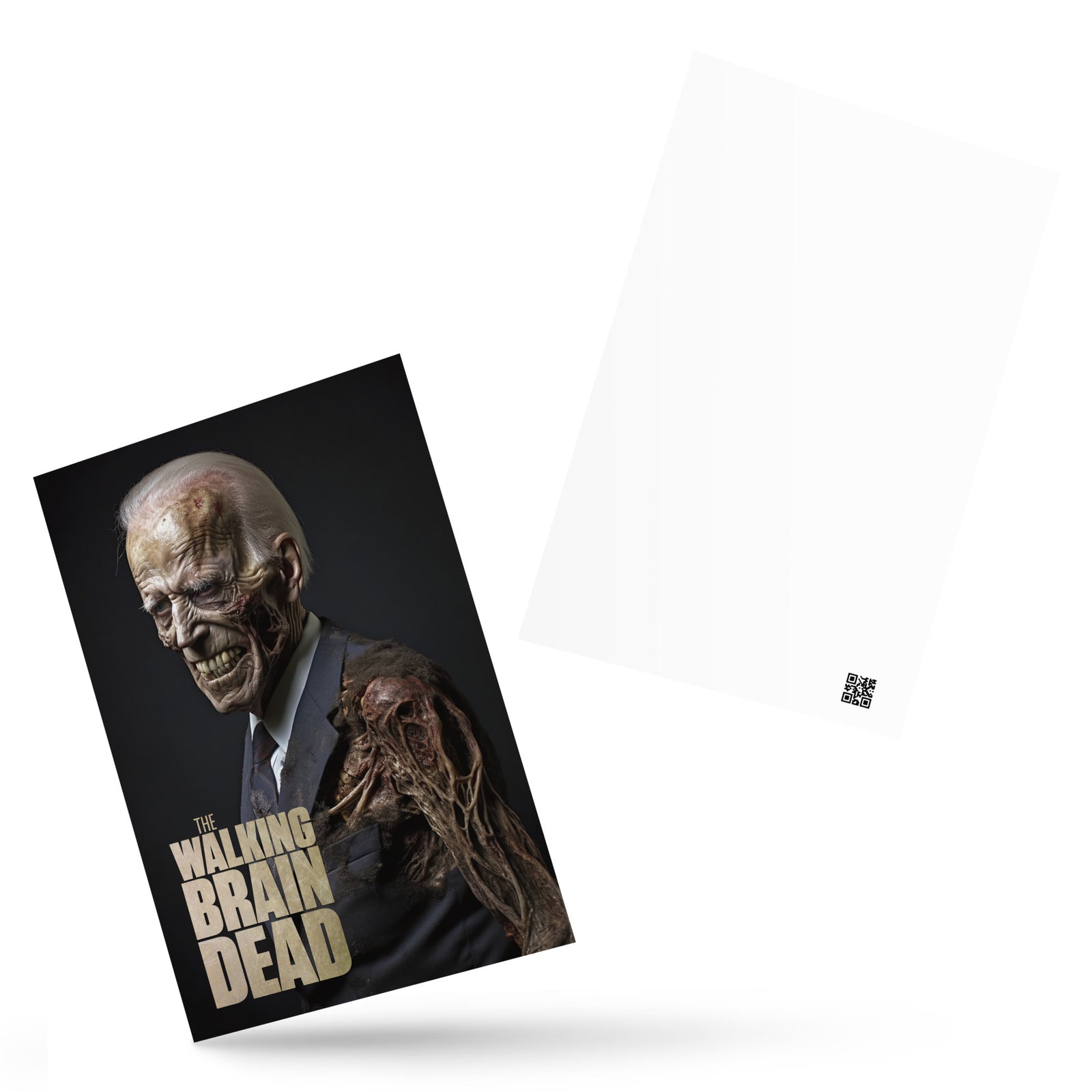 The Walking Brain Dead Postcard