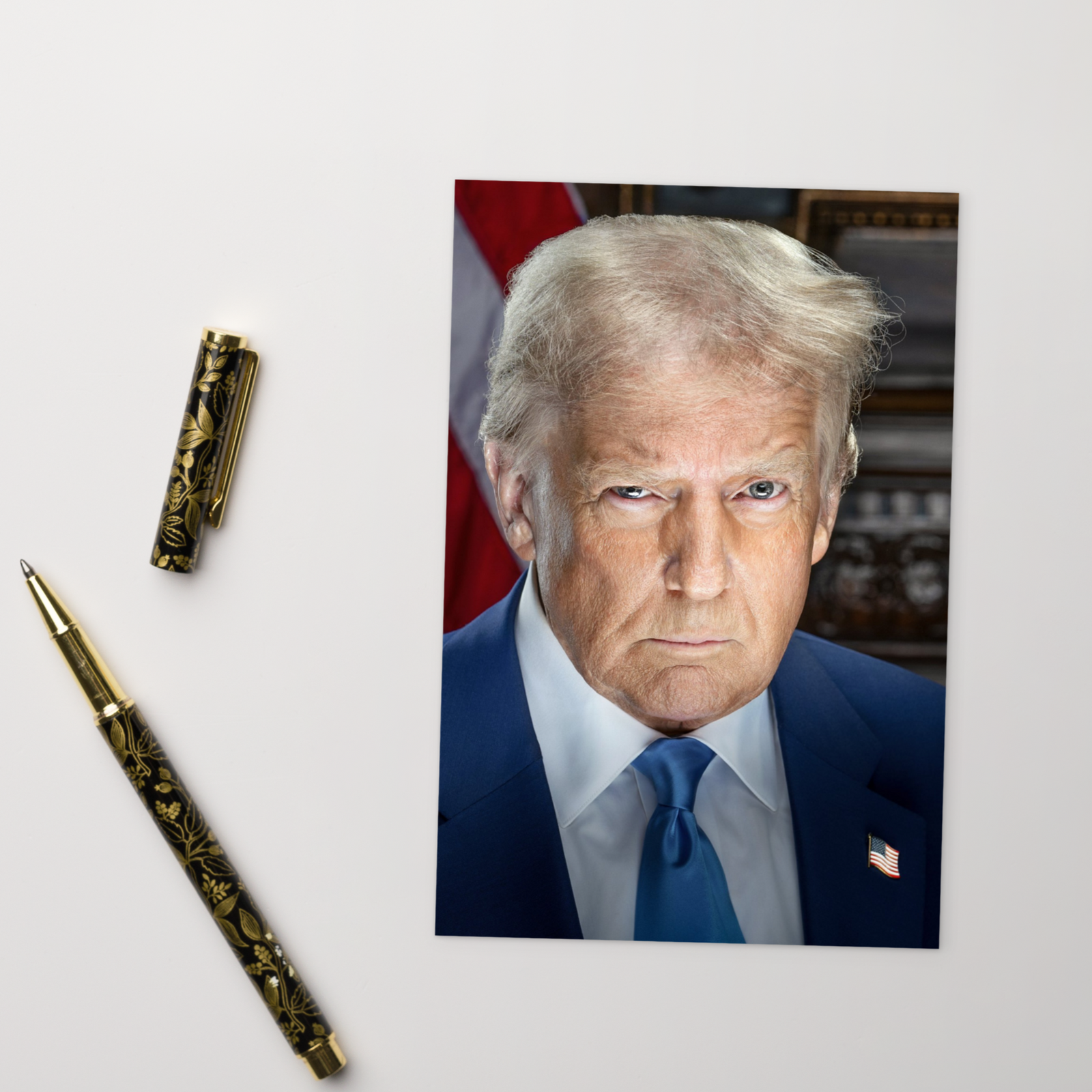 Donald Trump Official Portrait Standard Postcard